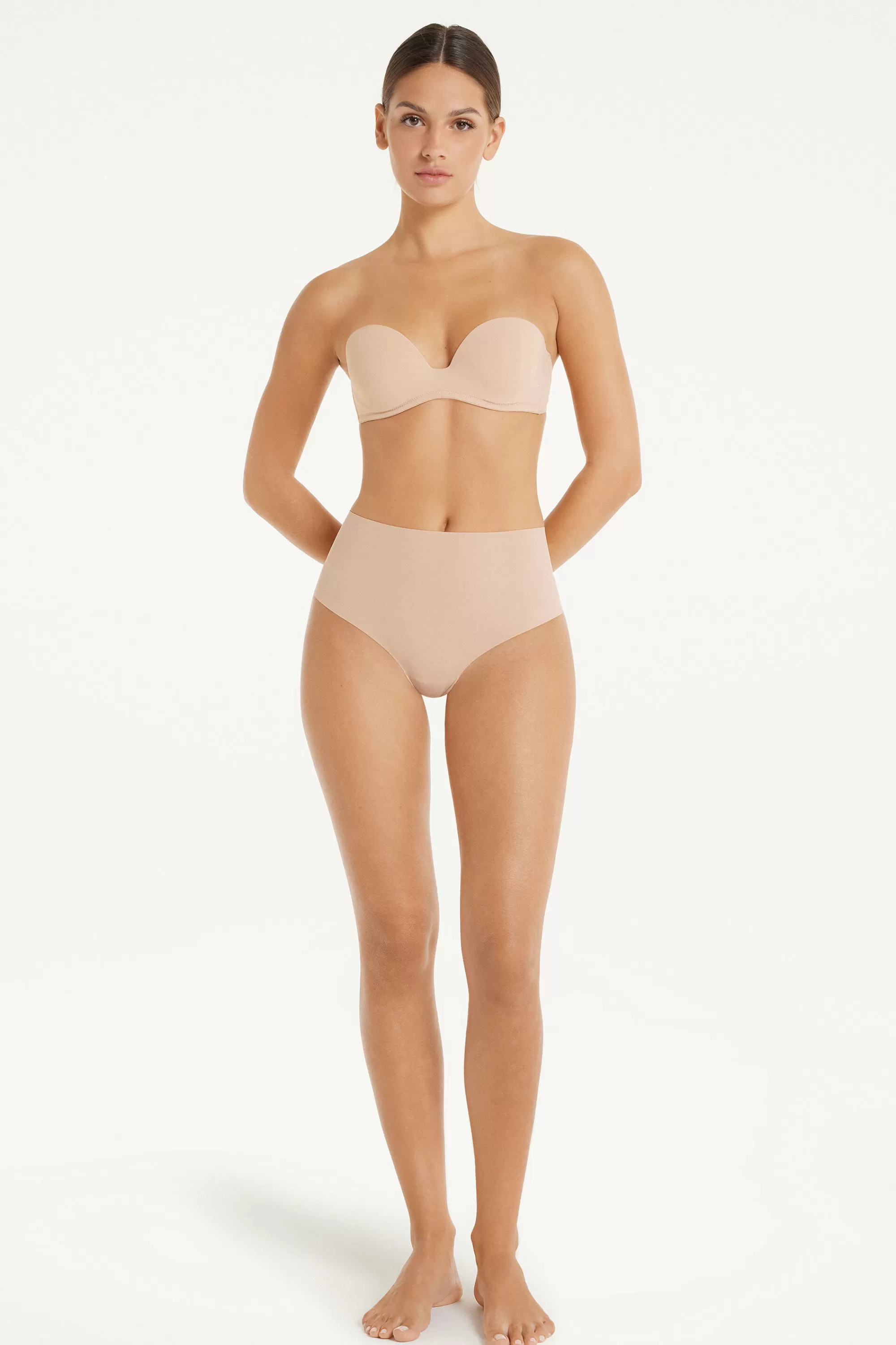 Best Sale Brasiliano Vita Alta Taglio Vivo Microfibra Riciclata - Brasiliana - Donna | Invisibile | Slip