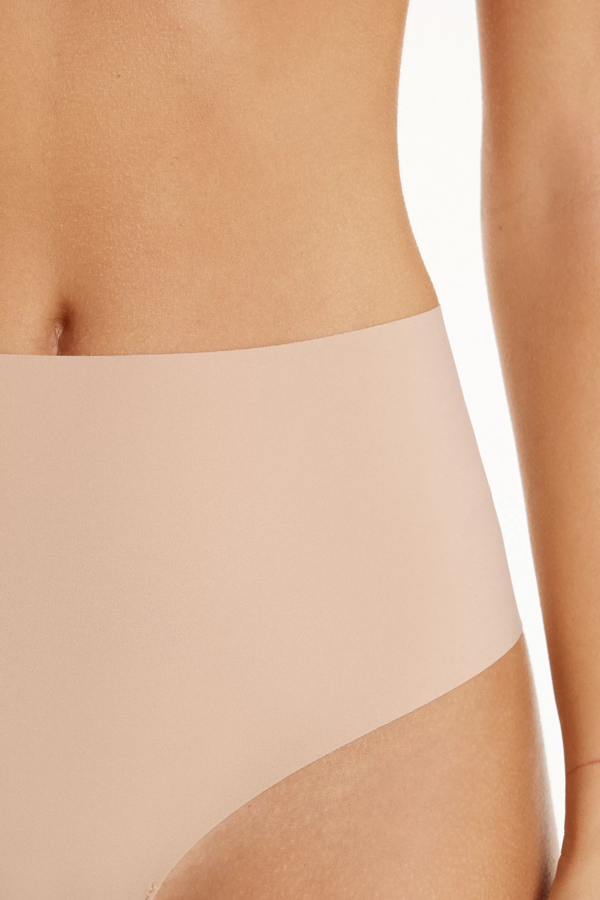 Best Sale Brasiliano Vita Alta Taglio Vivo Microfibra Riciclata - Brasiliana - Donna | Invisibile | Slip