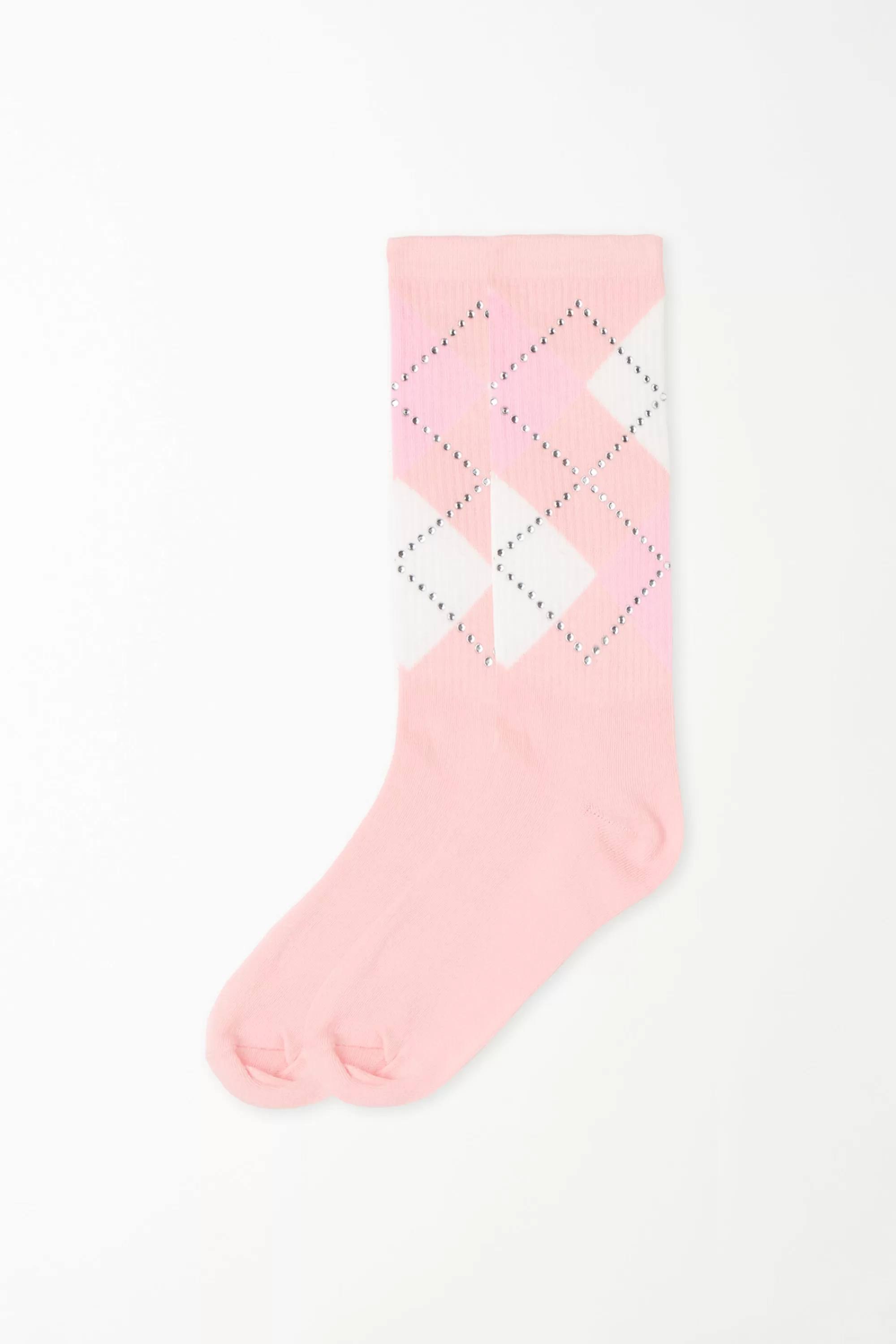 New Calzini A 3/4 In Cotone Con Applicazioni - Calzini E Fantasmini - Donna | Calzini e Fantasmini