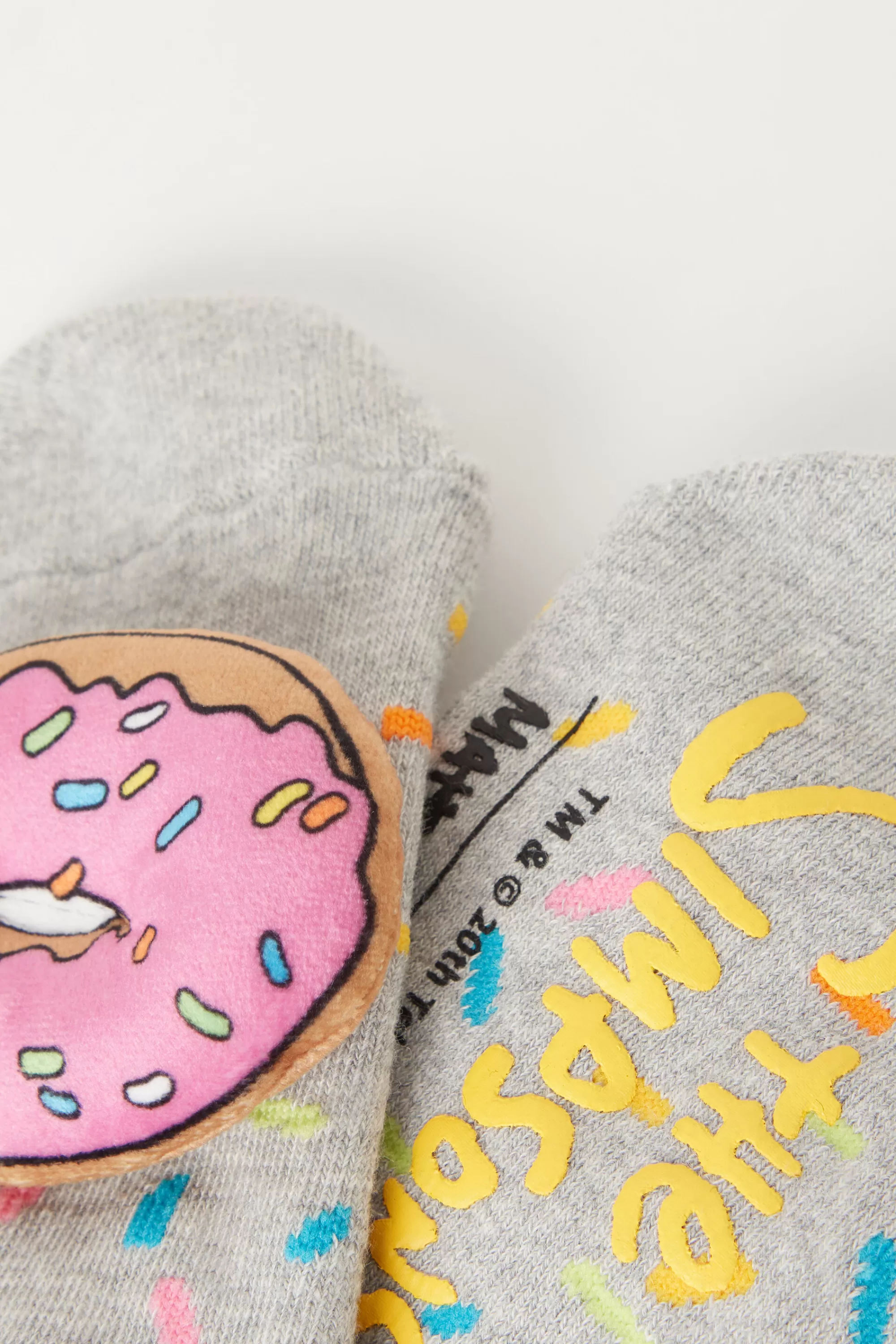Shop Calzini Antiscivolo Stampa I Simpsons - Calzini Antiscivolo - Donna | Calzini e Fantasmini