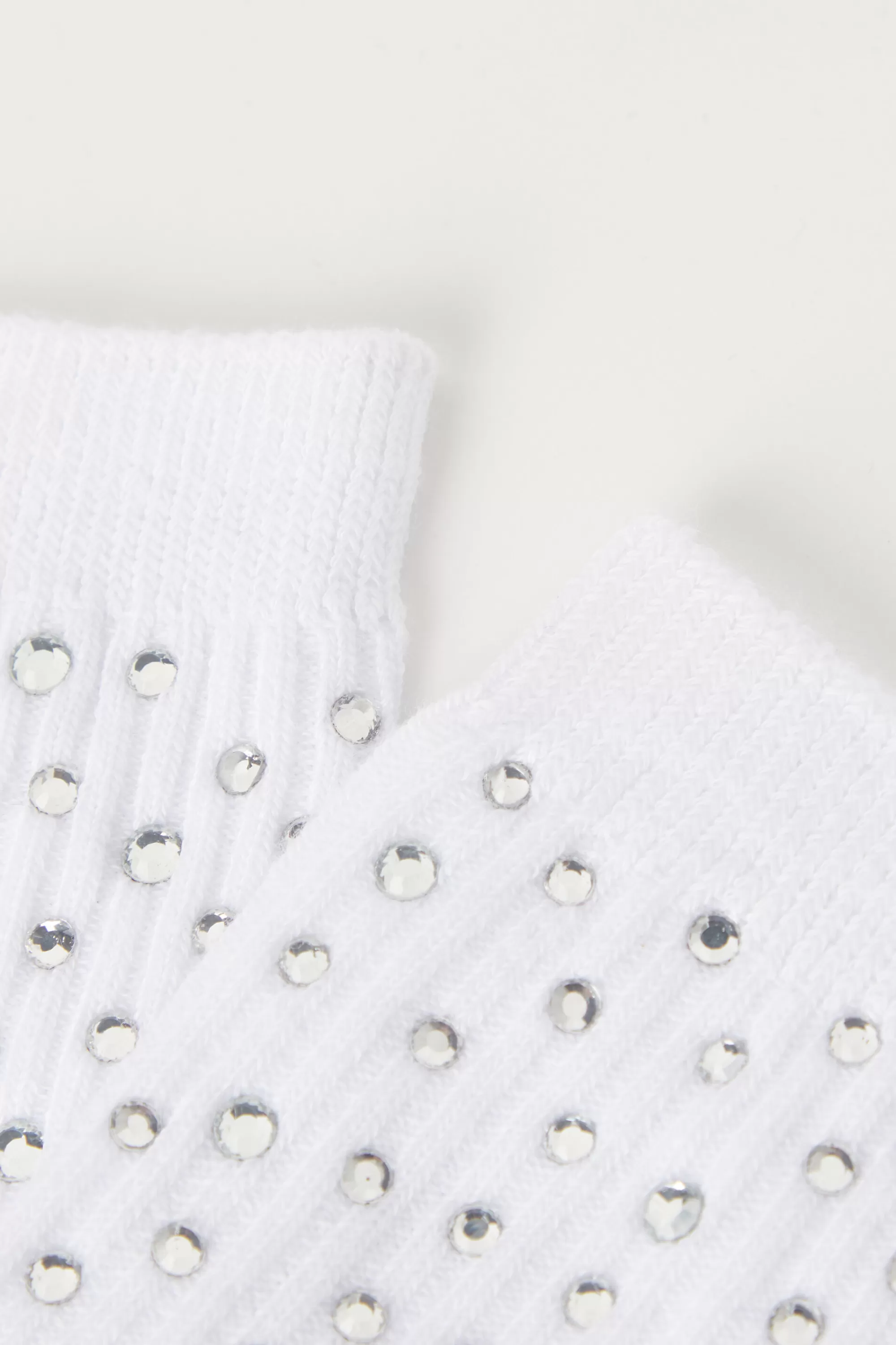 Cheap Calzini Corti A Costine Con Applicazioni Strass - Calzini E Fantasmini - Donna | Calzini e Fantasmini