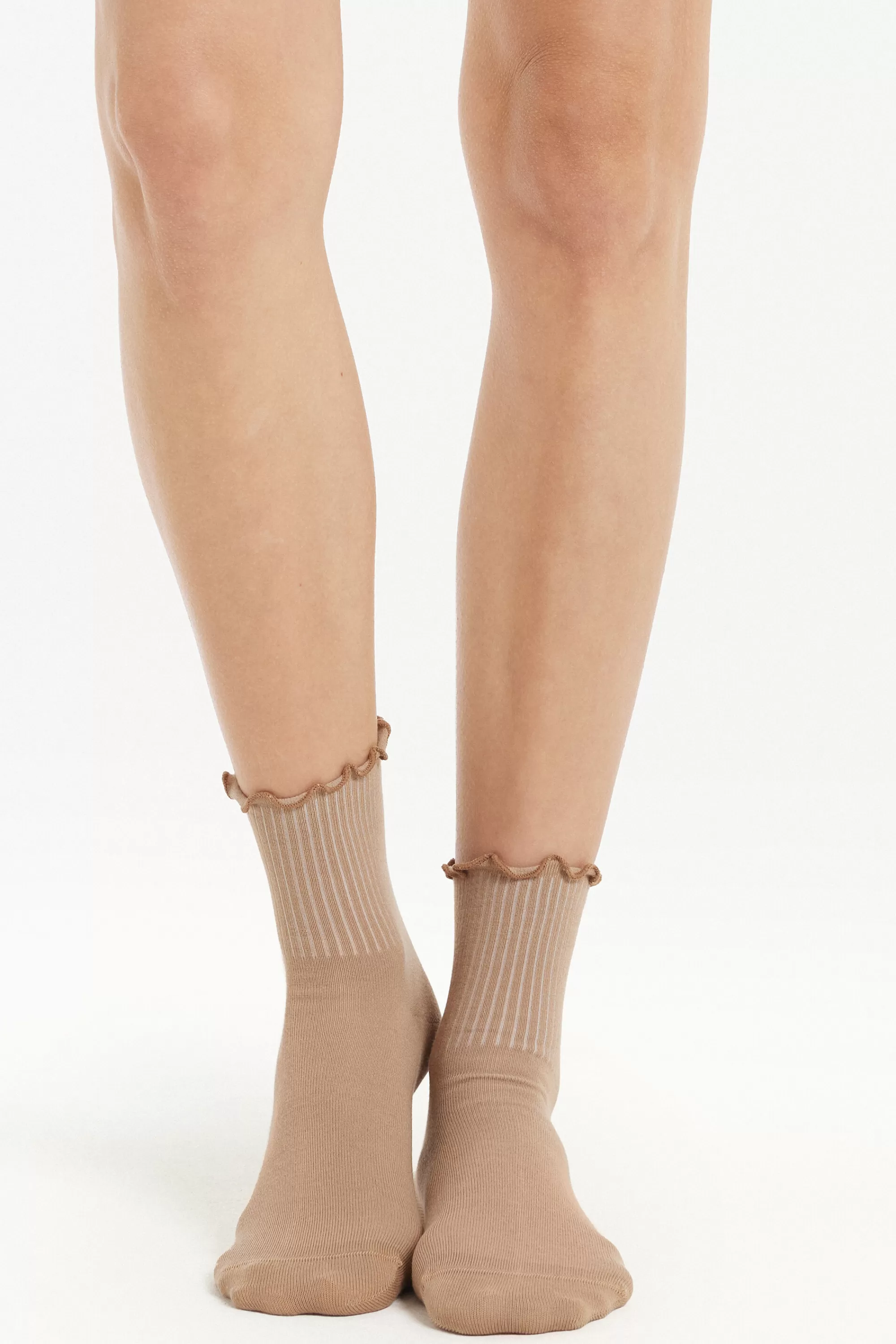 Flash Sale Calzini Corti A Costine Con Punto Bambola - Calzini E Fantasmini - Donna | Calzini e Fantasmini