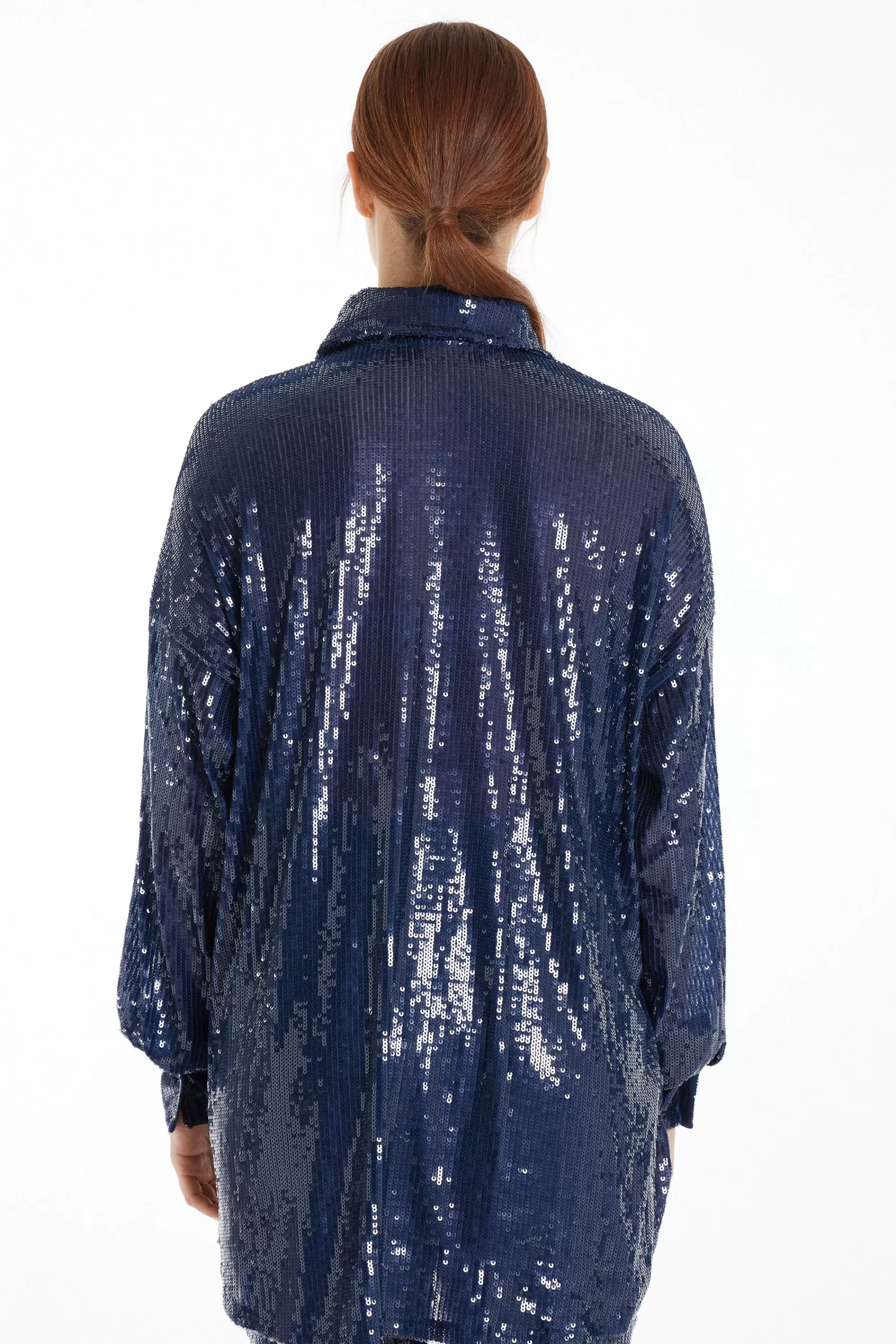 Flash Sale Camicia Manica Lunga Con Paillettes - Maglie Maniche Lunghe - Donna | Maglie maniche lunghe
