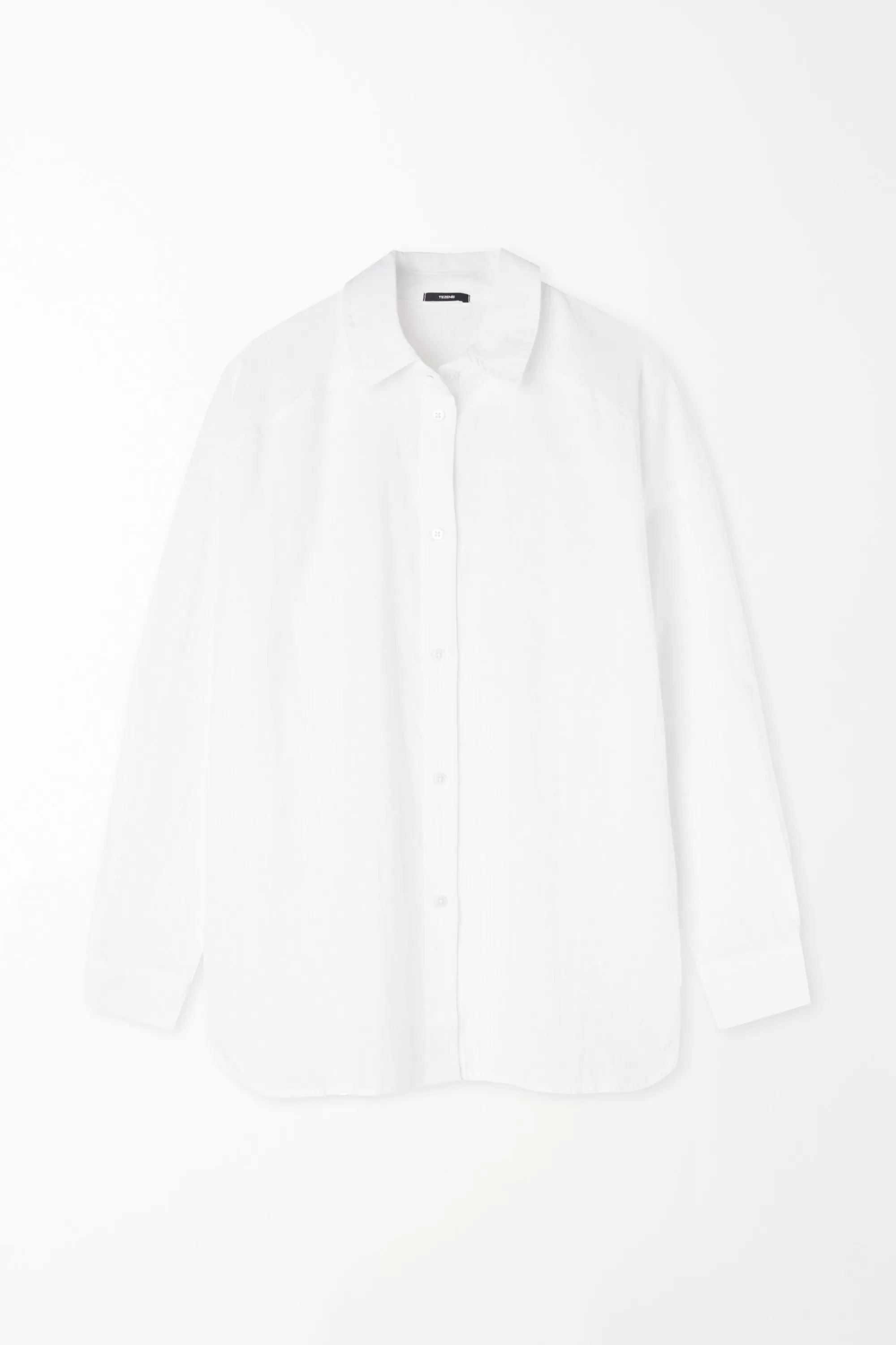 Cheap Camicia Manica Lunga In 100% Cotone Super Leggero - Maglie Maniche Lunghe - Donna | Maglie maniche lunghe