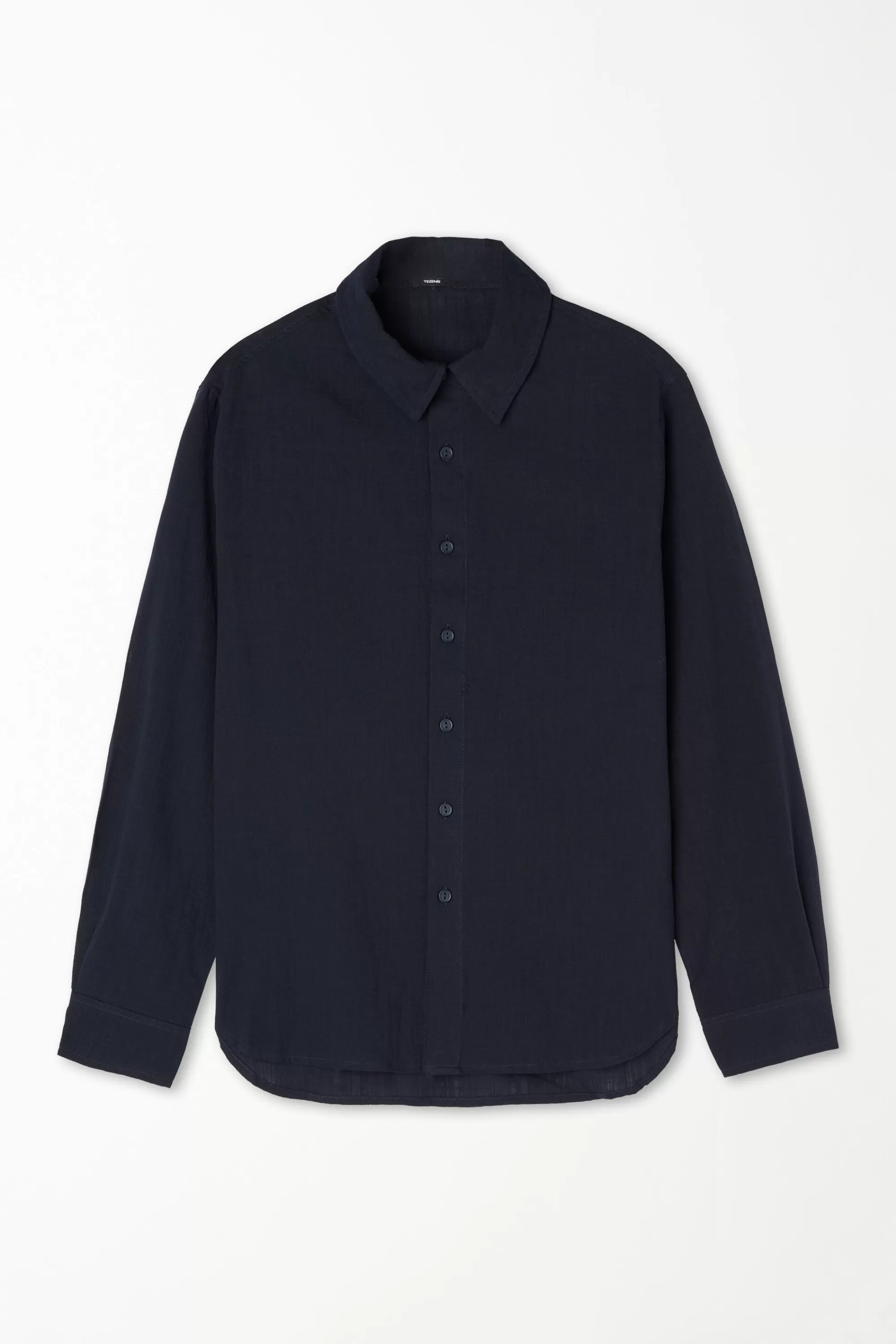 Shop Camicia Manica Lunga In 100% Cotone Super Leggero - Maglie Maniche Lunghe - Uomo | Maglie maniche lunghe
