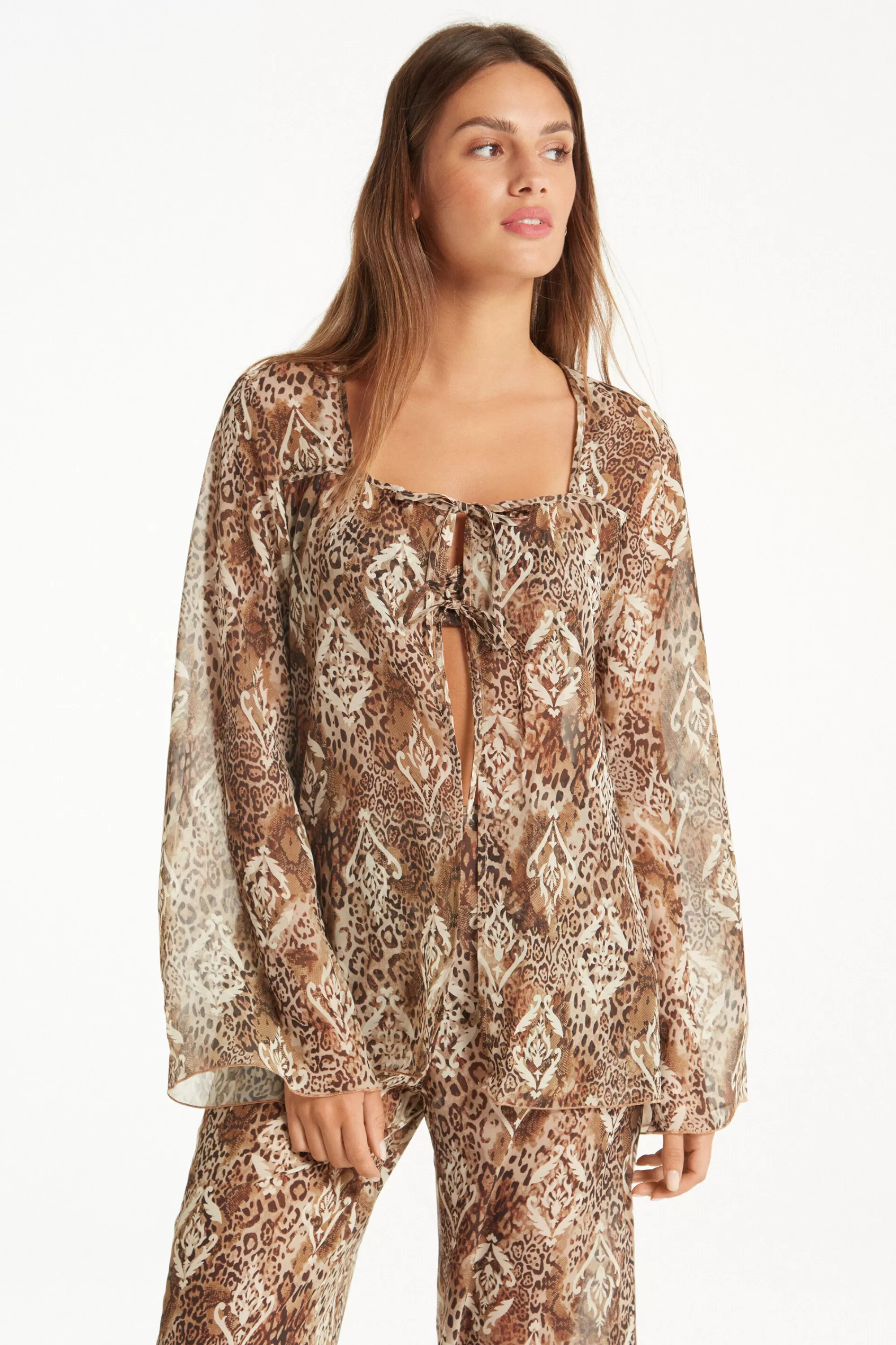 Best Sale Camicia Manica Lunga Savage Mix - Maglie Maniche Lunghe - Donna | Maglie maniche lunghe