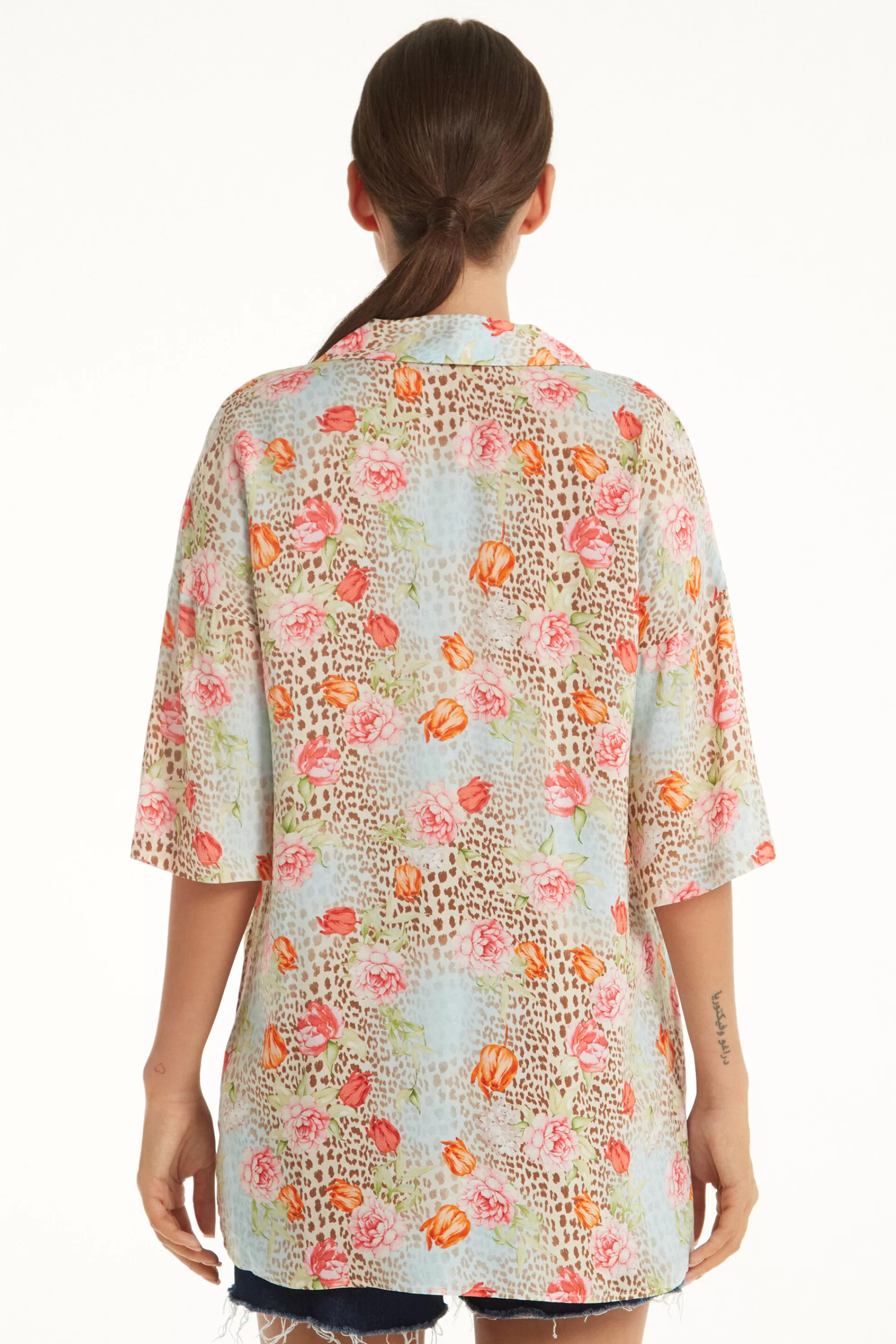 Sale Camicia Mezza Manica Tela - Magliette Maniche Corte - Donna | Magliette maniche corte