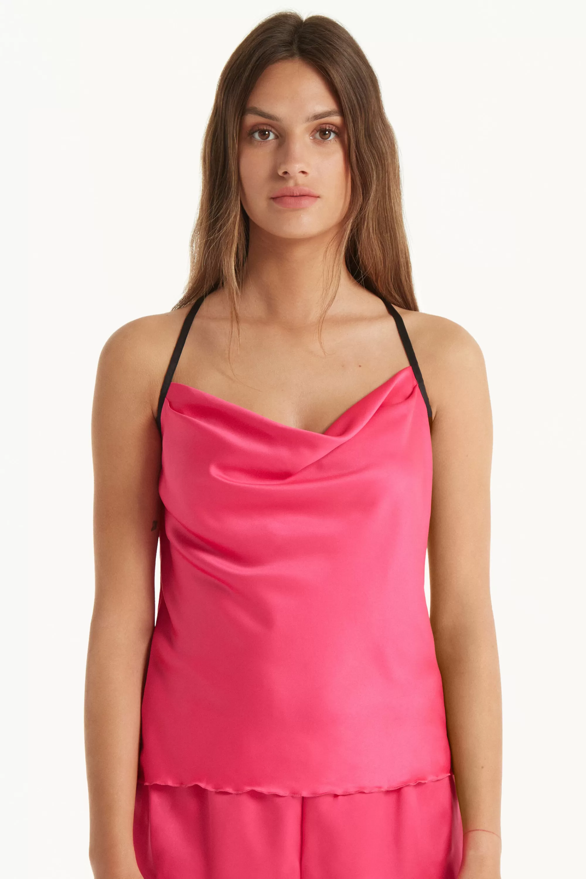 Store Canotta Lipstick Satin - Canotte E Top - Donna | Canotte e Top