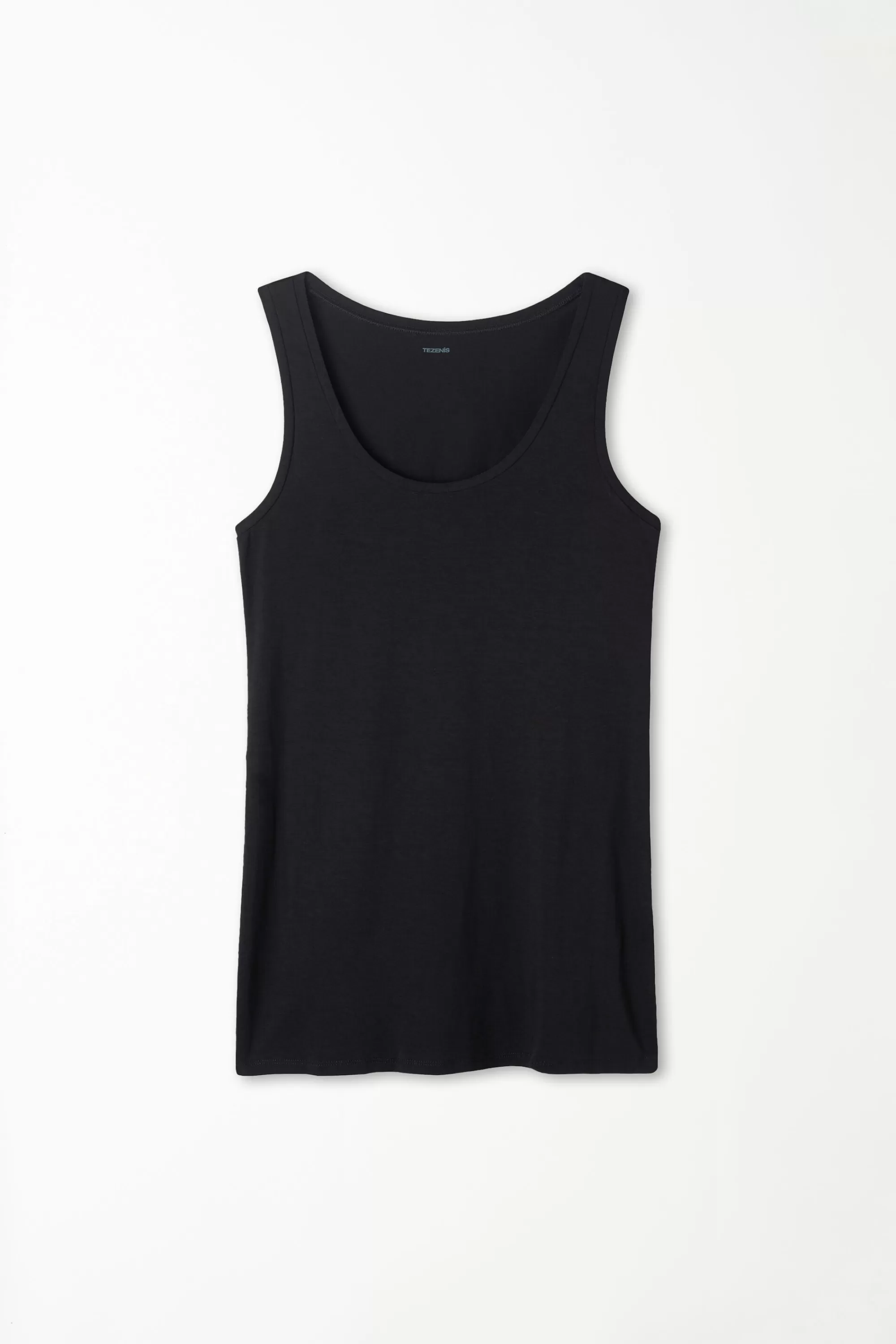 Best Sale Canotta Lunga In Viscosa Riciclata - Canotte E Top - Donna | Canotte e Top