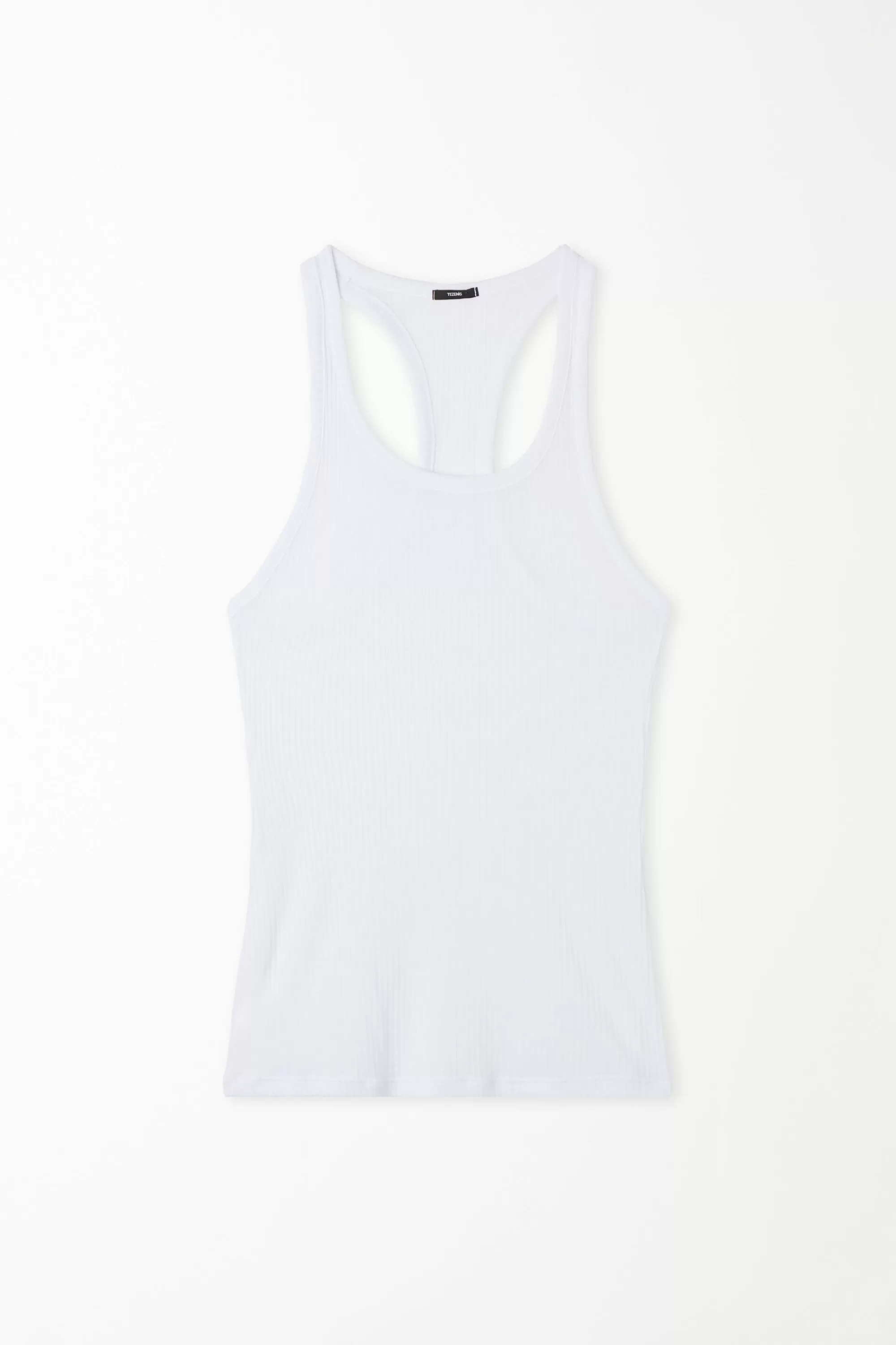 Cheap Canotta Scollo Americana Viscosa Ultraleggera A Costine - Canotte E Top - Donna | Top e T-shirt | Canotte e Top