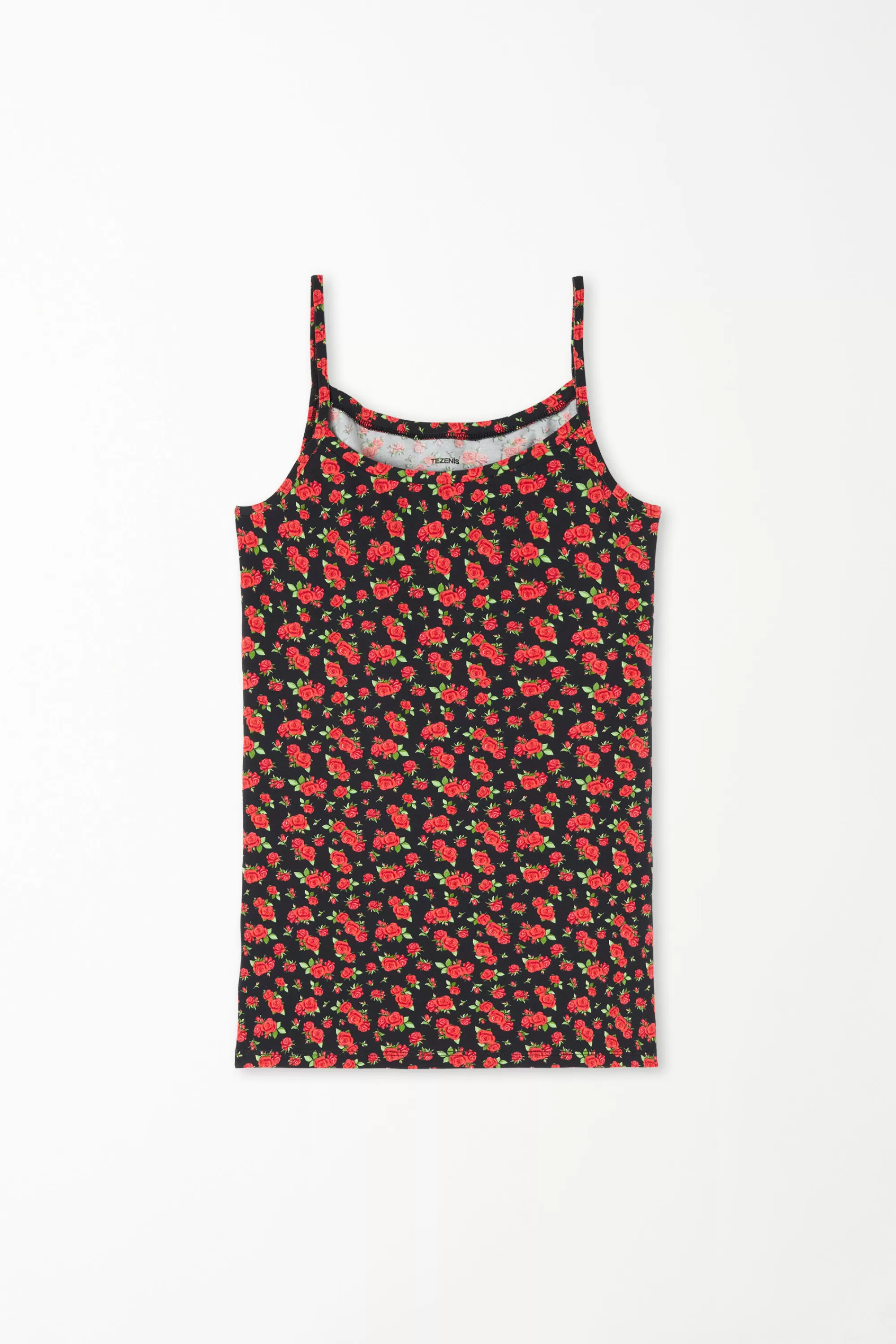 Best Canotta Scollo Tondo In Cotone Elasticizzato - Canotte E Top - Donna | Canotte e Top