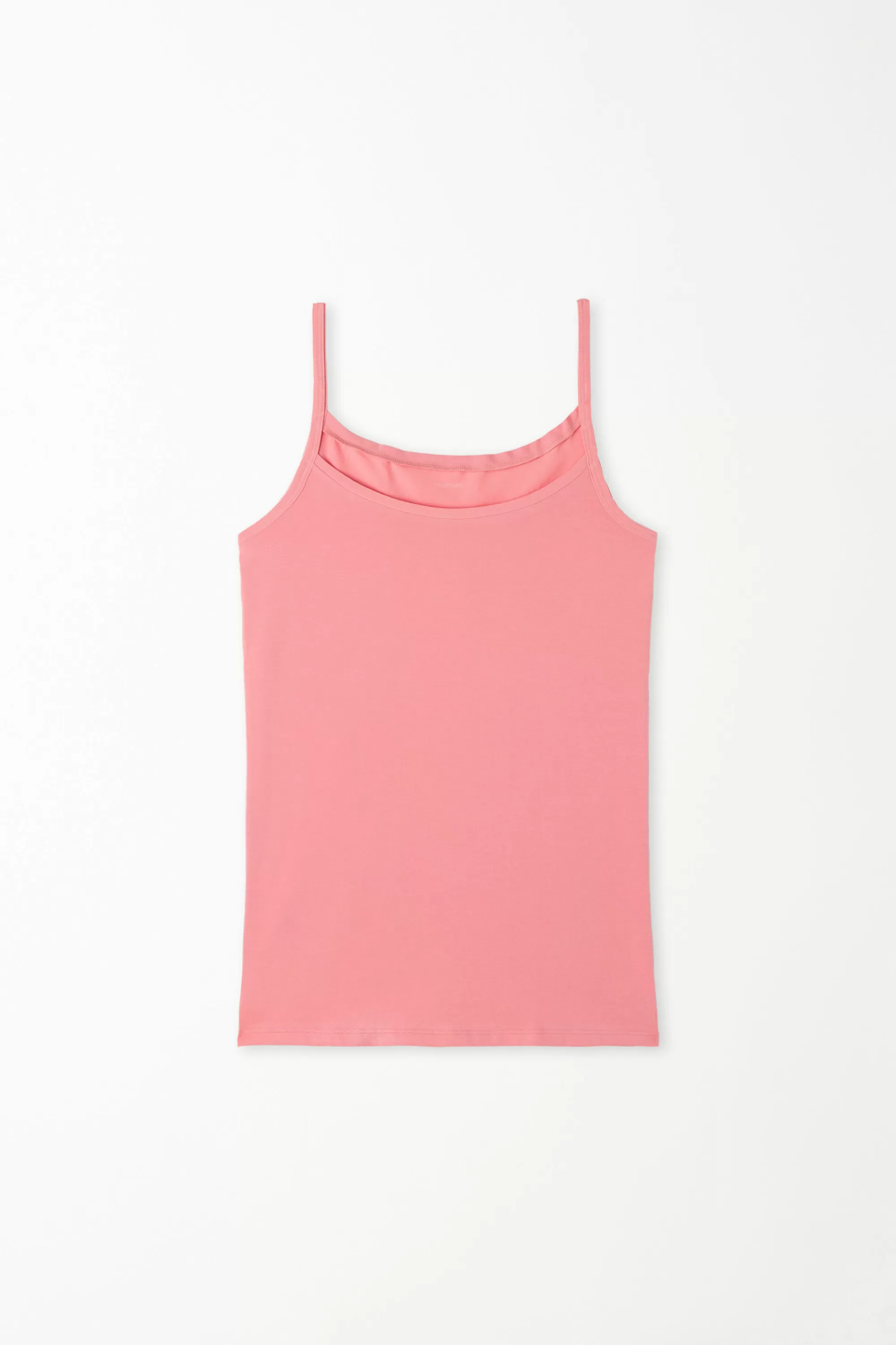 Store Canotta Scollo Tondo In Cotone Elasticizzato - Canotte E Top - Donna | Canotte e Top