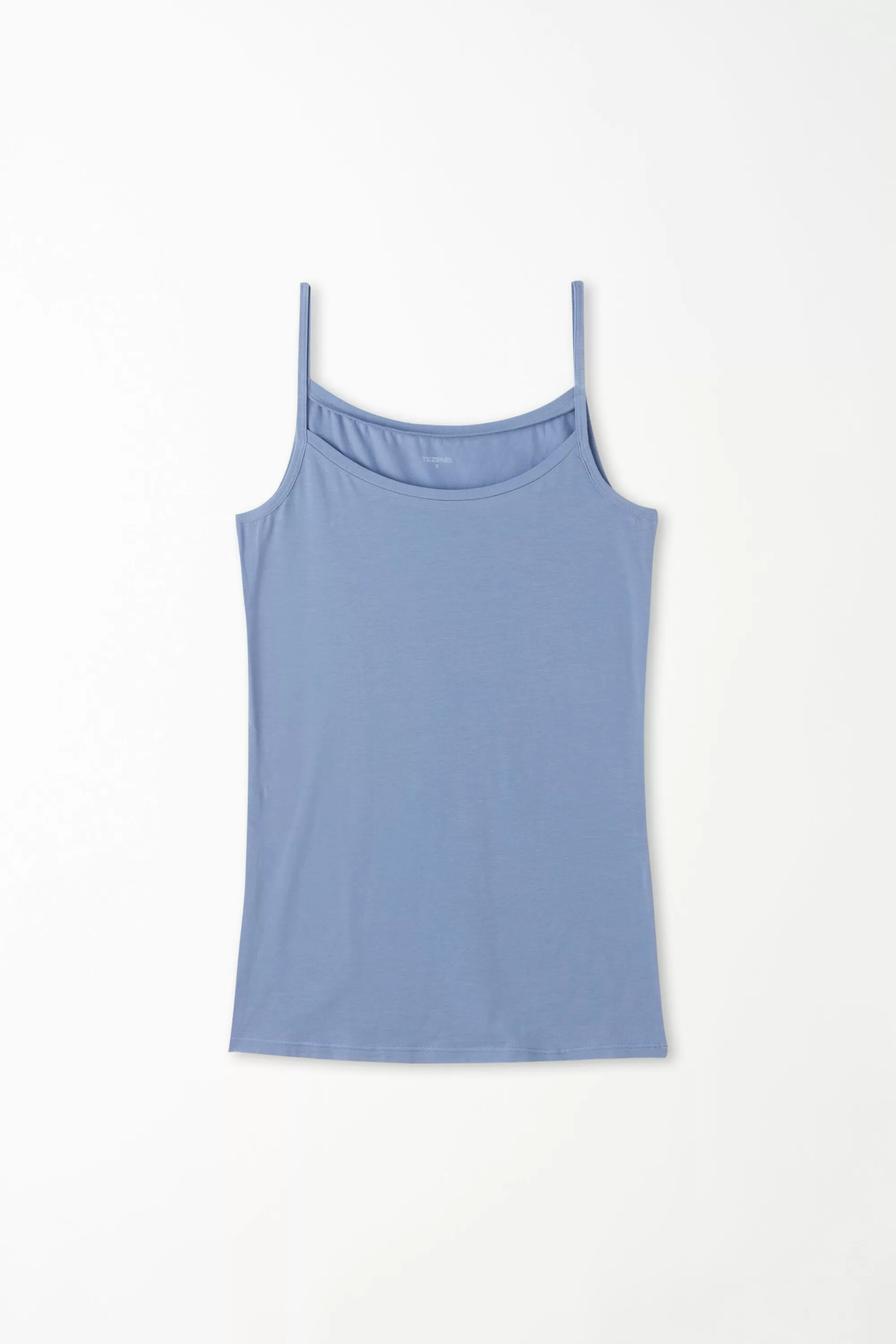 Clearance Canotta Scollo Tondo In Cotone Elasticizzato - Canotte E Top - Donna | Canotte e Top