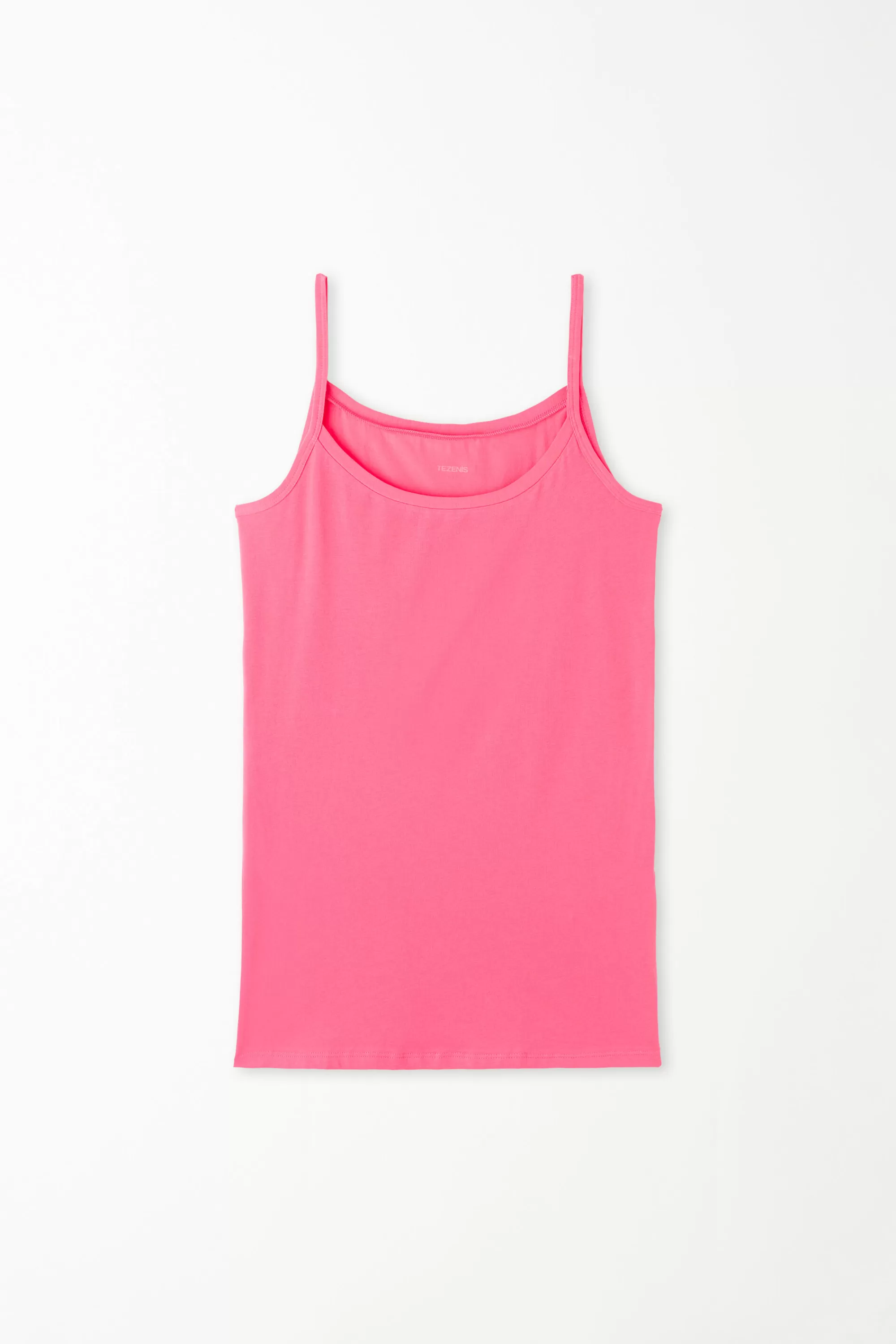 Cheap Canotta Scollo Tondo In Cotone Elasticizzato - Canotte E Top - Donna | Canotte e Top