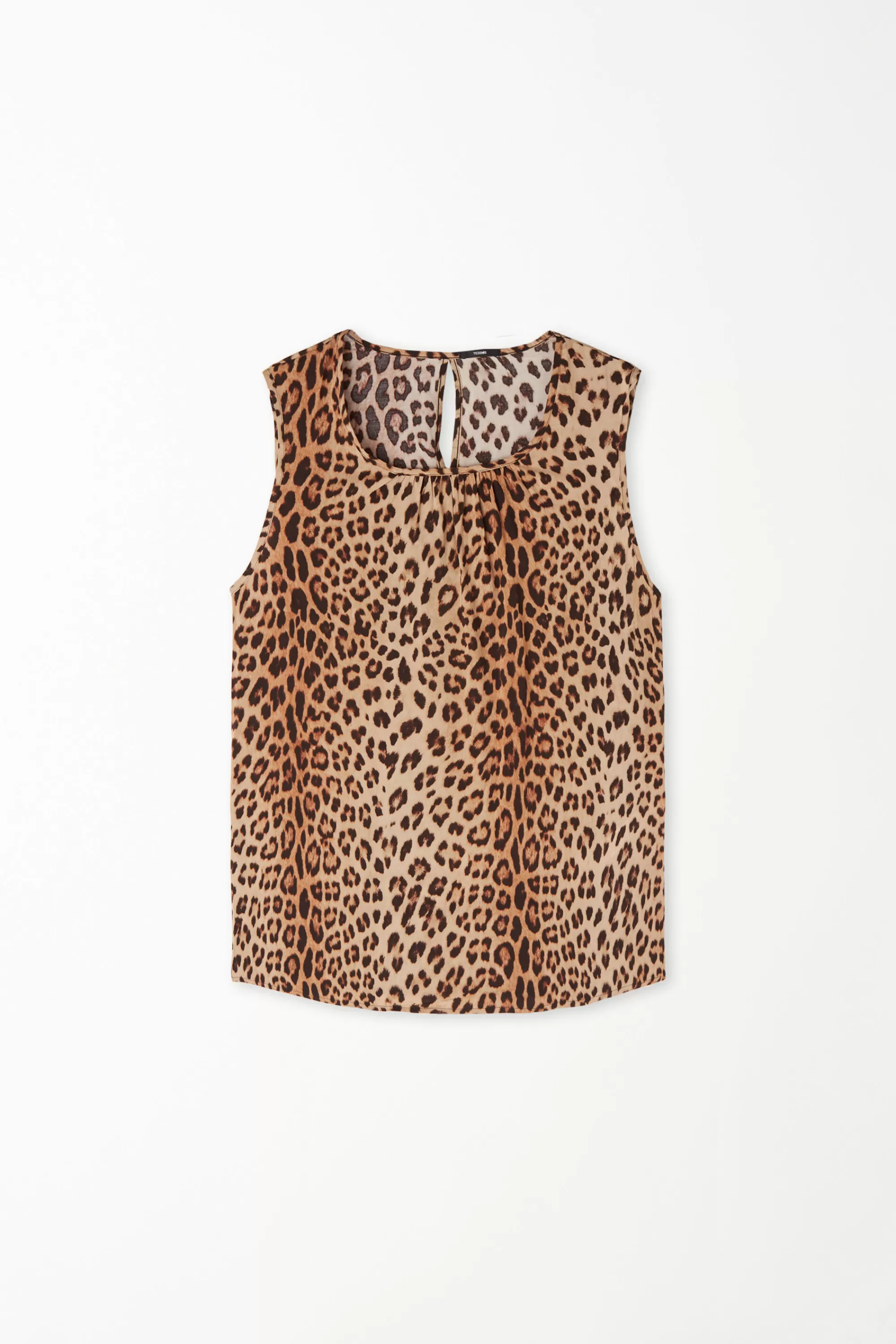 Shop Canotta Spalla Larga In Tela Di Viscosa - Canotte E Top - Donna | Canotte e Top