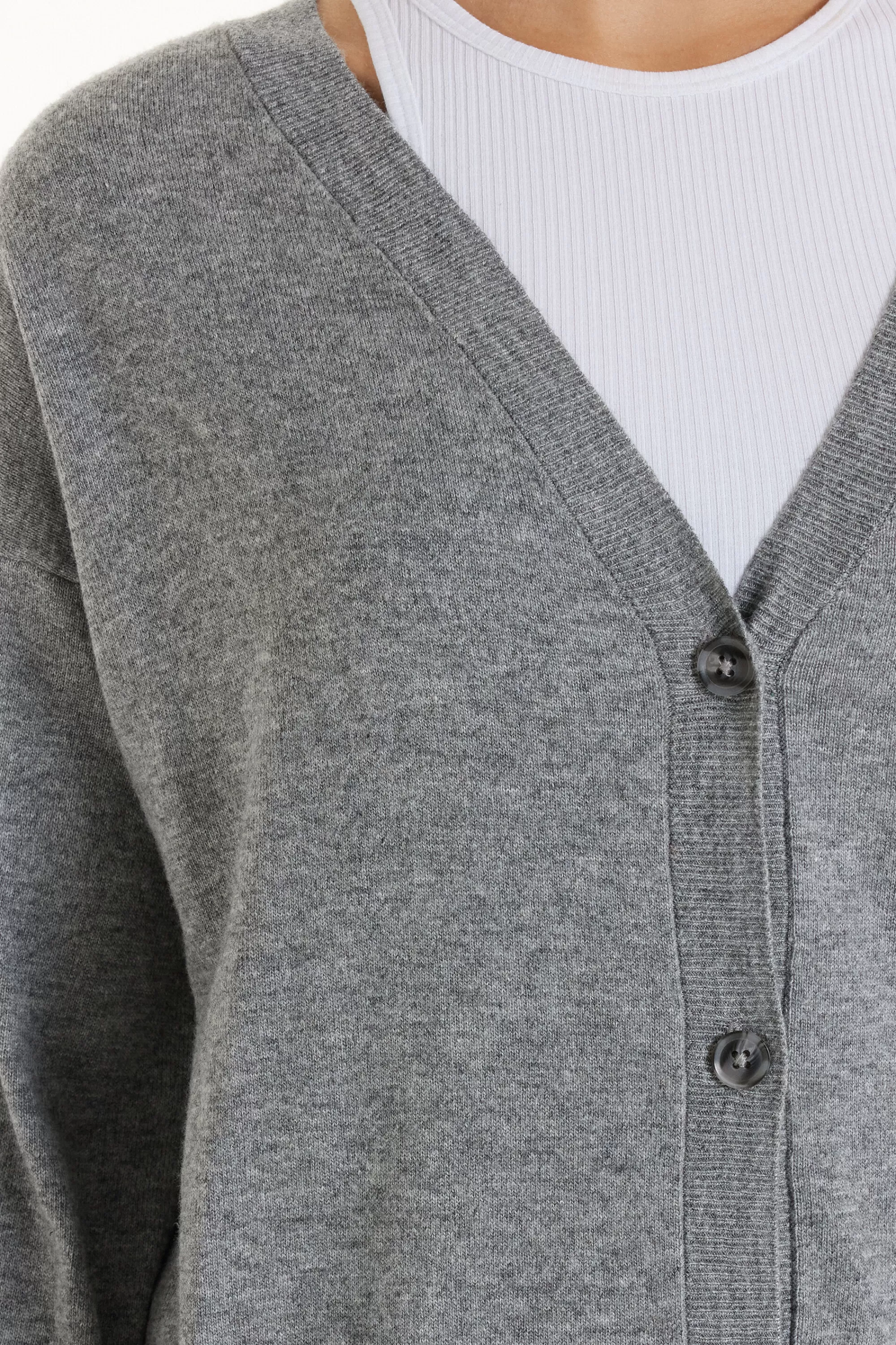 Best Cardigan Manica Lunga Con Bottoni E Lana - Cardigan E Maglioni - Donna | Maglioncini lana | Cardigan e Maglioni