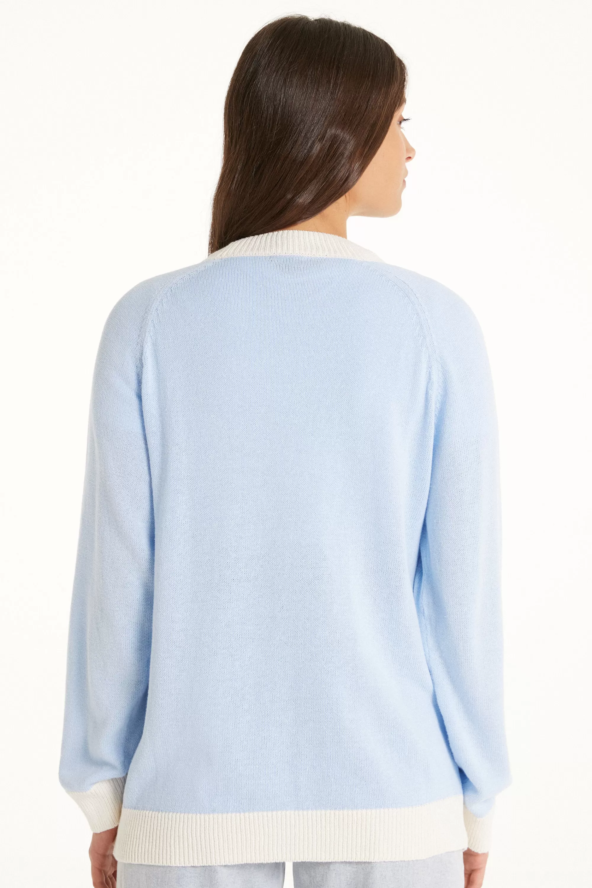 Outlet Cardigan Maniche Lunghe Bottoni Calato - Cardigan E Maglioni - Donna | Cardigan e Maglioni