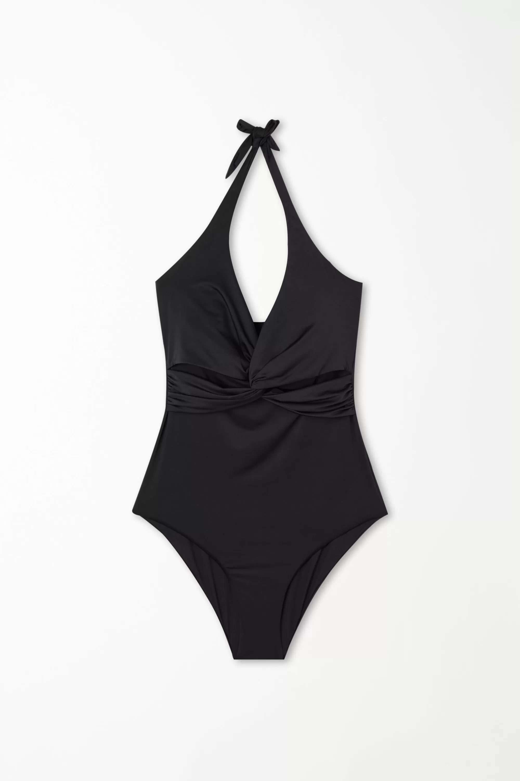 Flash Sale Costume Intero Fascia Leggermente Imbottito Incrocio Microfibra Riciclata - Costumi Interi - Donna | Costumi interi
