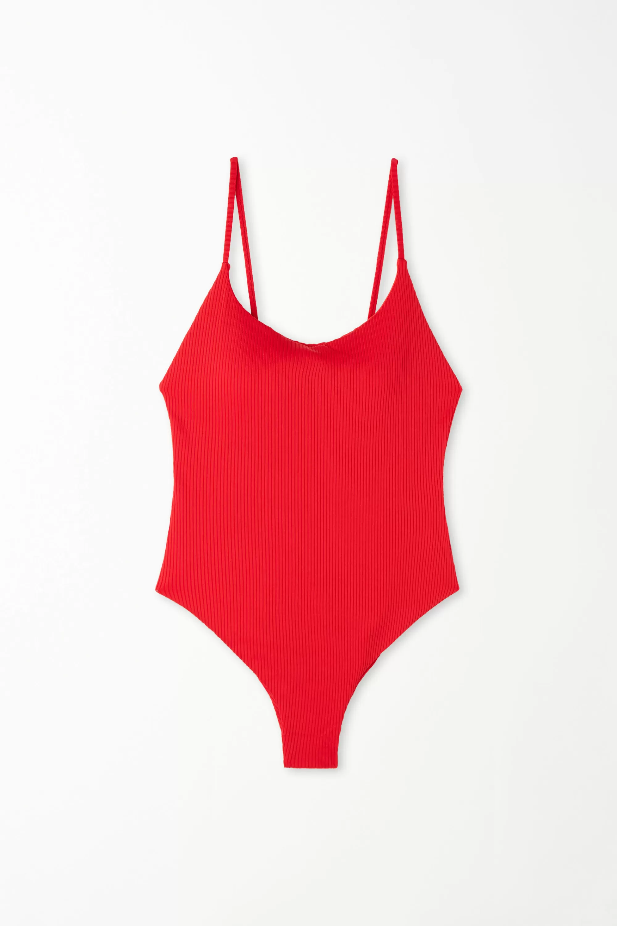 Discount Costume Intero Imbottito Microfibra Riciclata Costine - Costumi Interi - Donna | Costumi interi