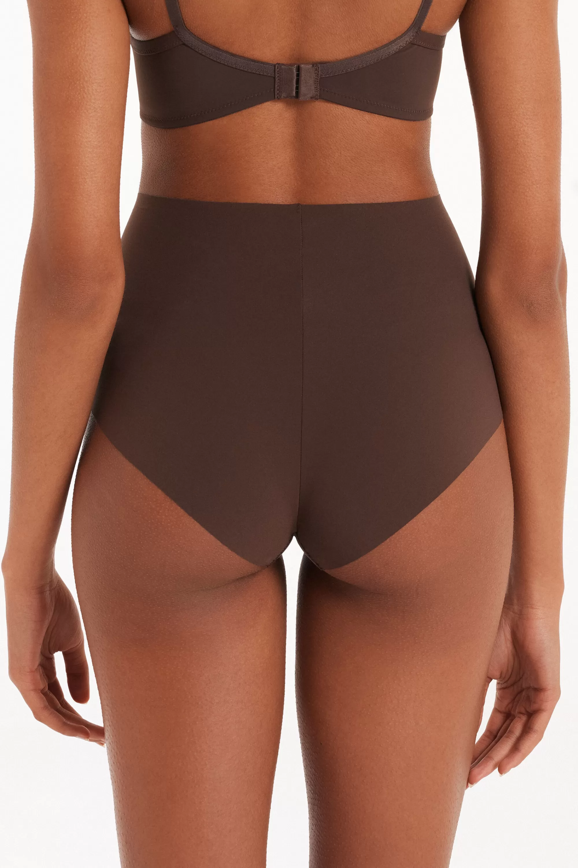 Shop Culotte Alta Microfibra Taglio Vivo - Culotte - Donna | Invisibile | Completi intimi