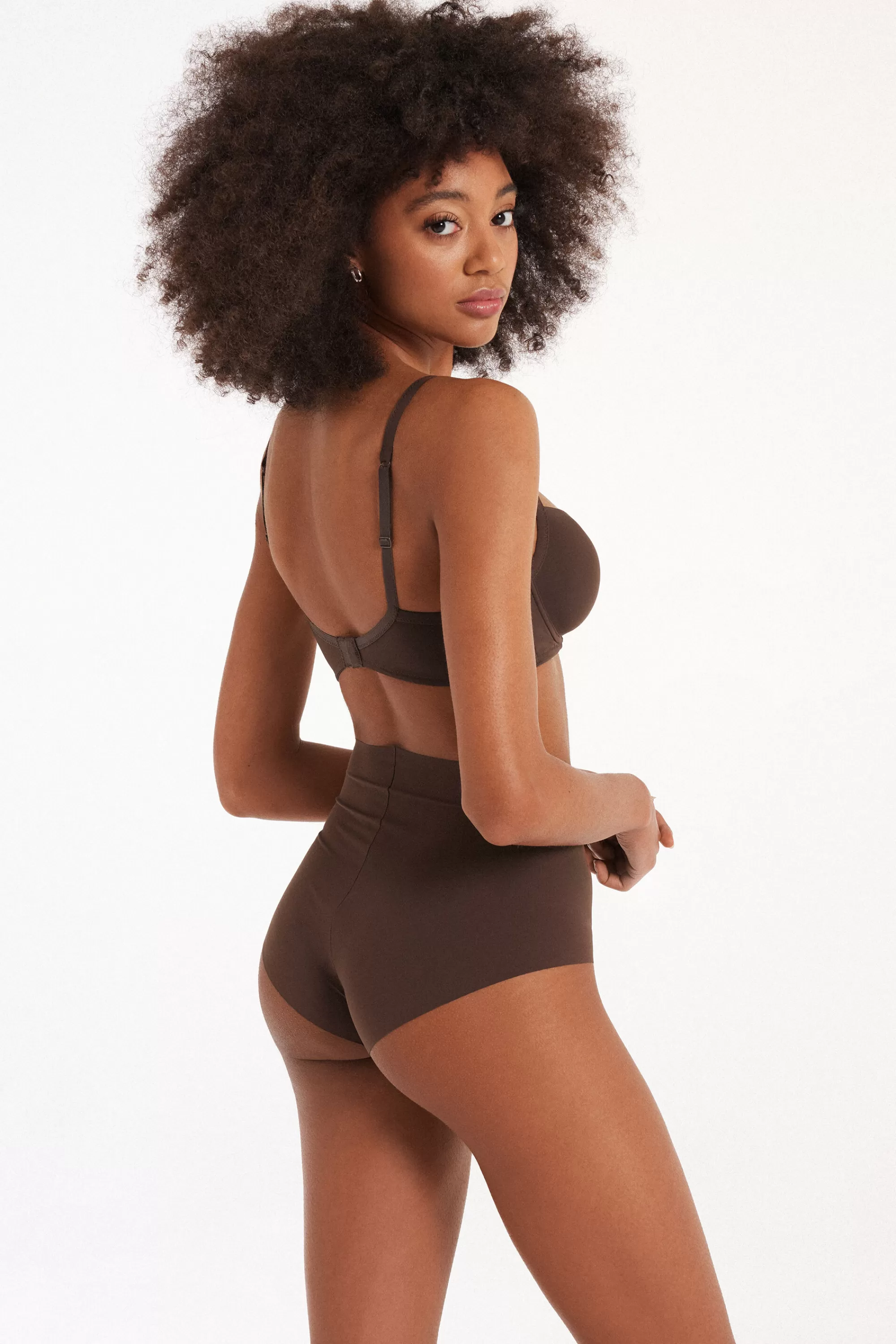Shop Culotte Alta Microfibra Taglio Vivo - Culotte - Donna | Invisibile | Completi intimi