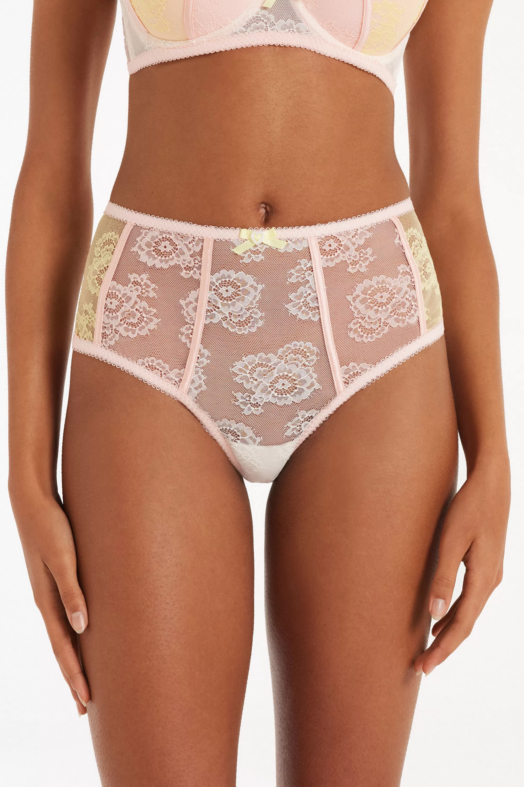 Shop Culotte Alta Sunset Lace - Culotte - Donna | Slip