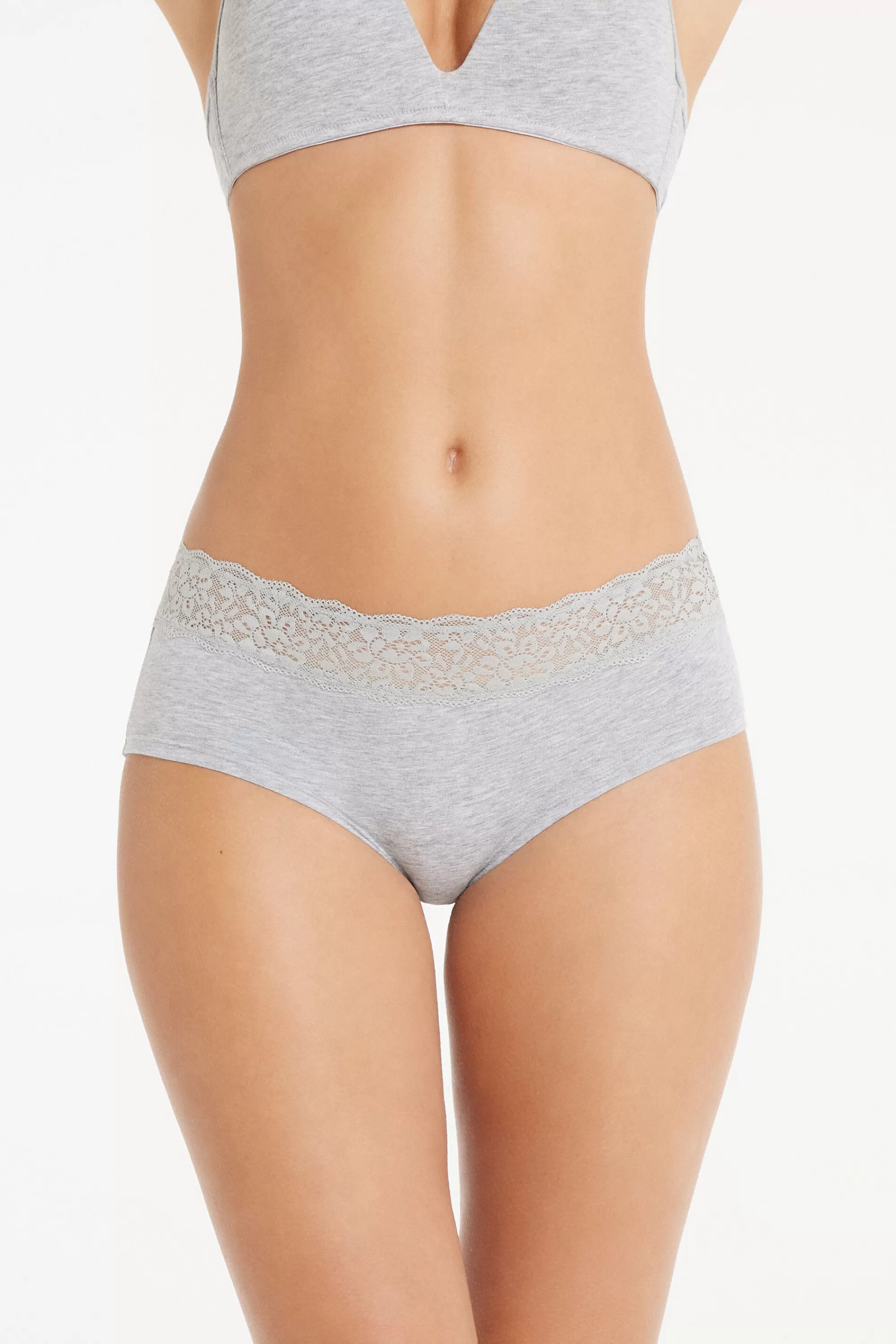 Cheap Culotte In Cotone E Pizzo Riciclato - Culotte - Donna | Invisibile | Slip