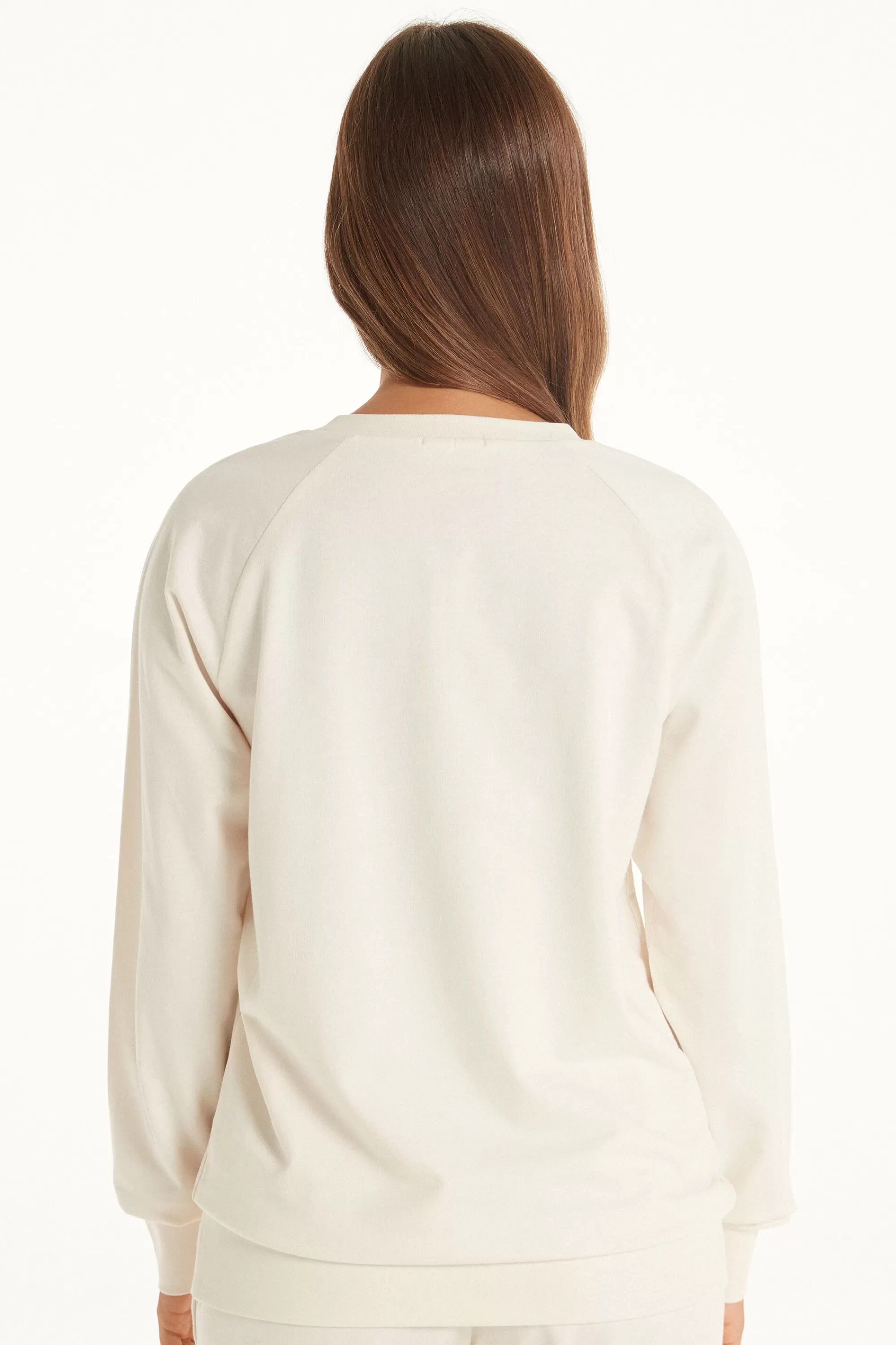 Cheap Felpa Basica In 100% Cotone - Felpe - Donna | Felpe | Felpe