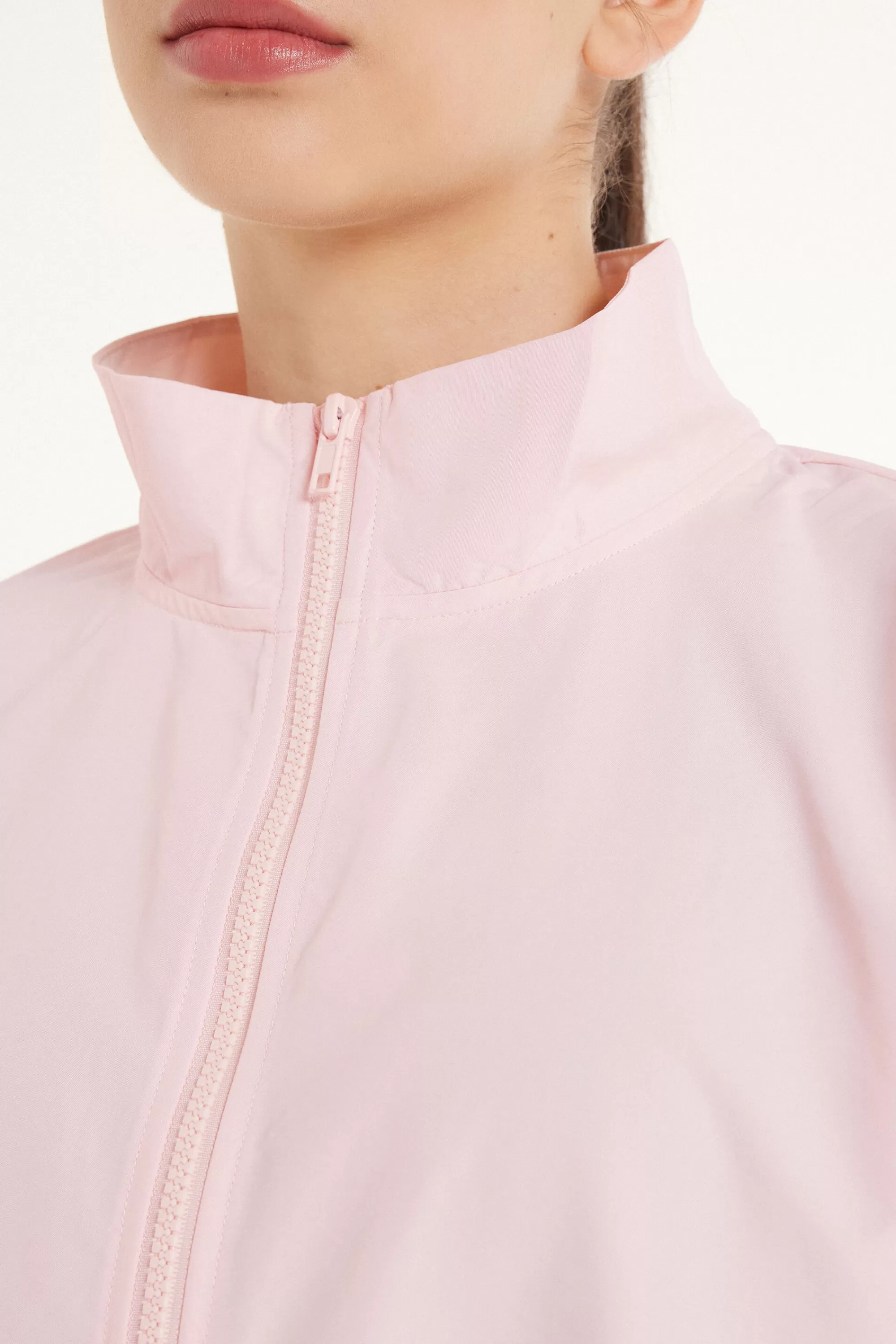 Cheap Giacca Con Zip In Tessuto Tecnico Con Arricci - Giacche E Blazer - Donna | Collezione Fitness | Giacche e Blazer