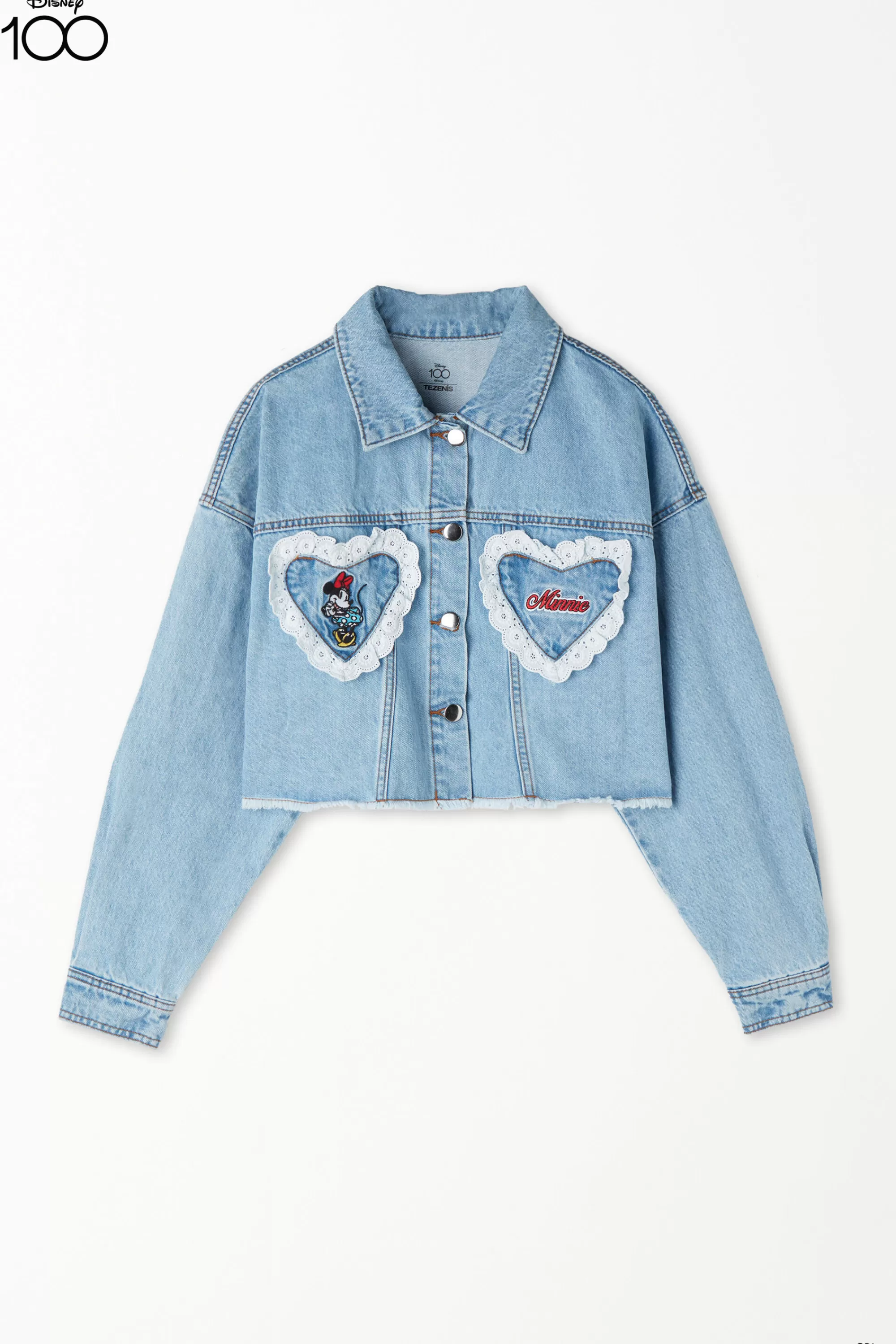 Outlet Giacca Corta In Denim Disney 100 - Giacche E Blazer - Donna | Giacche e Blazer