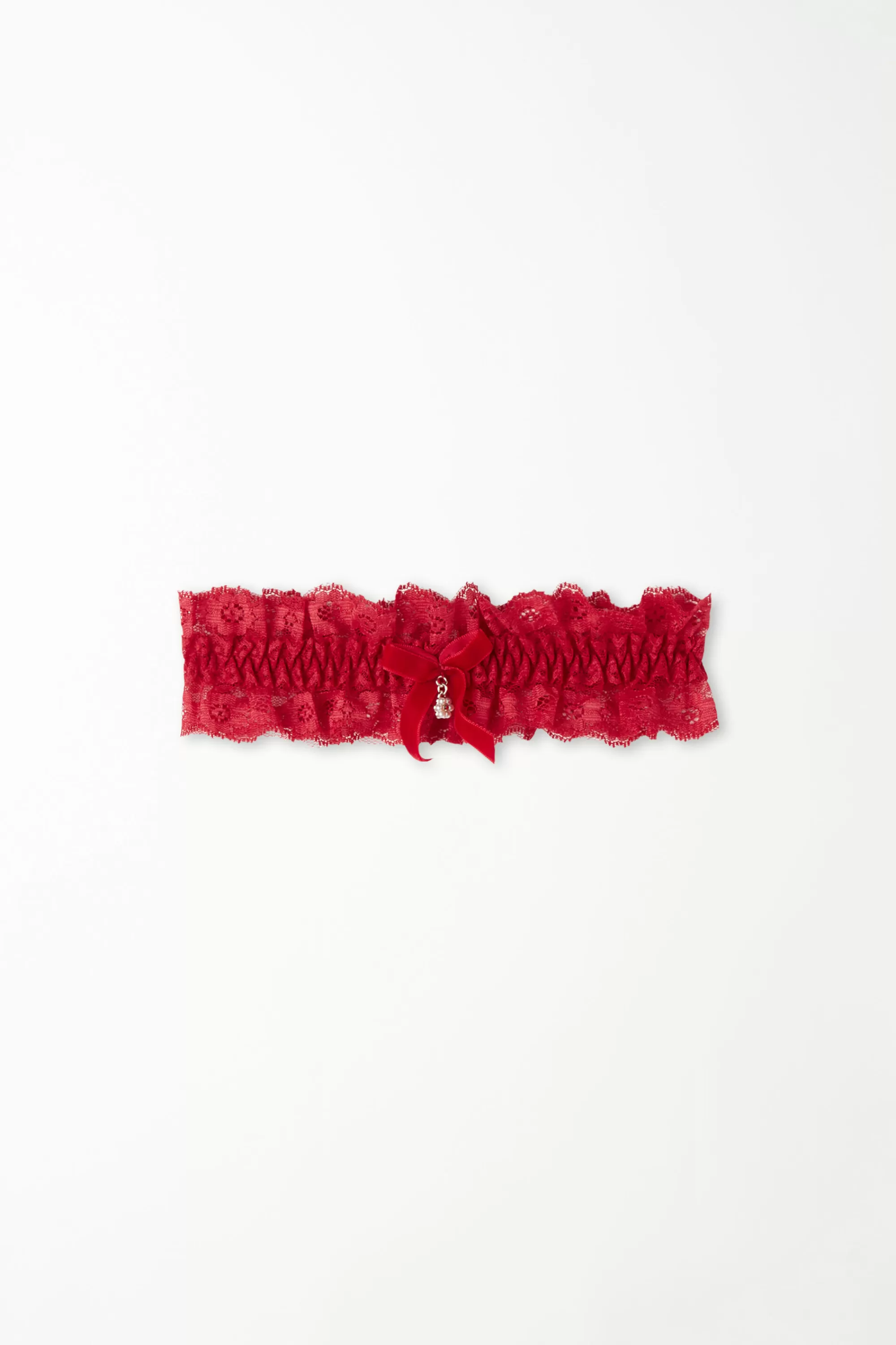 Cheap Giarrettiera In Pizzo Rosso - Accessori - Donna | Accessori