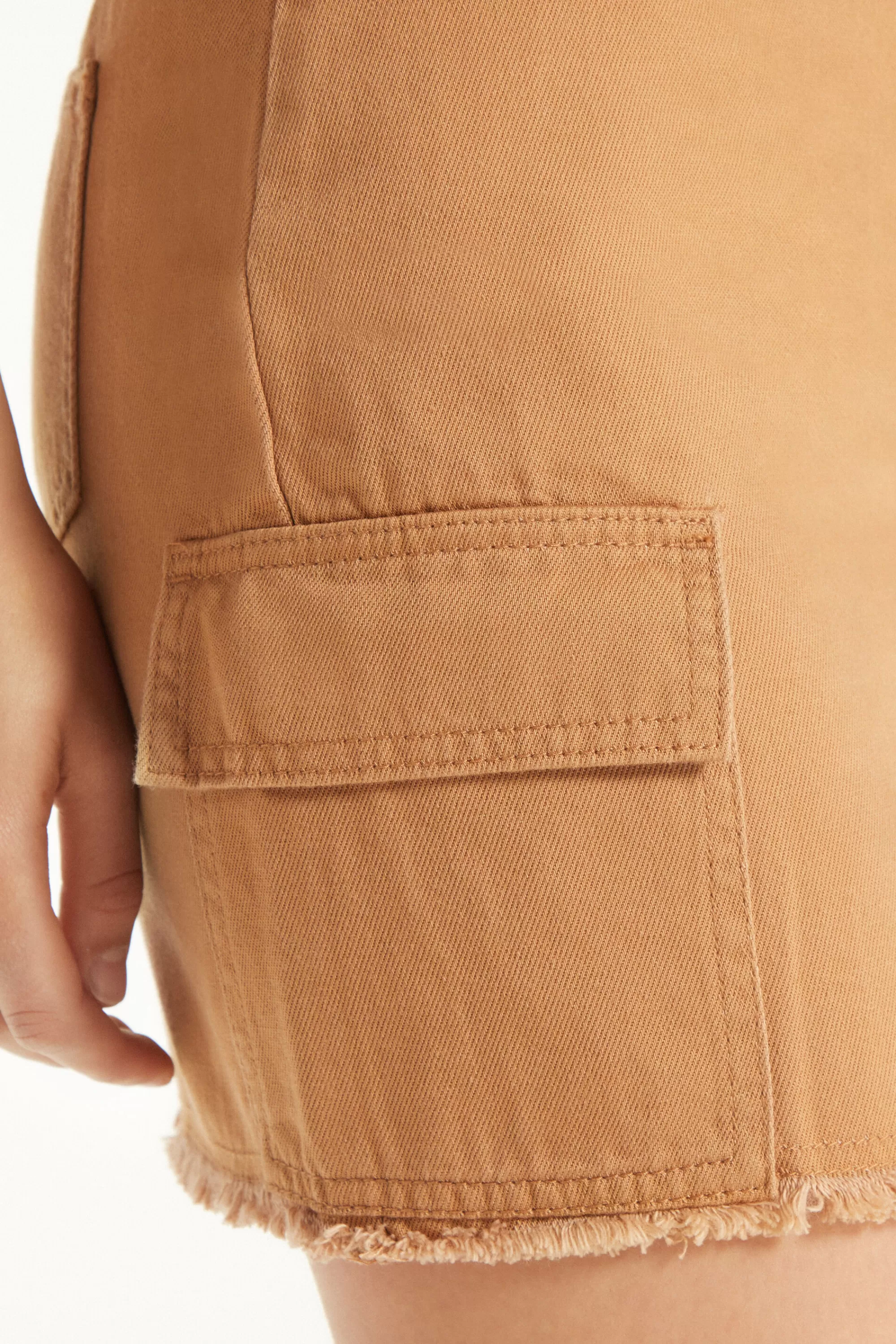 Discount Gonna Corta Denim Cargo - Gonne - Donna | Gonne