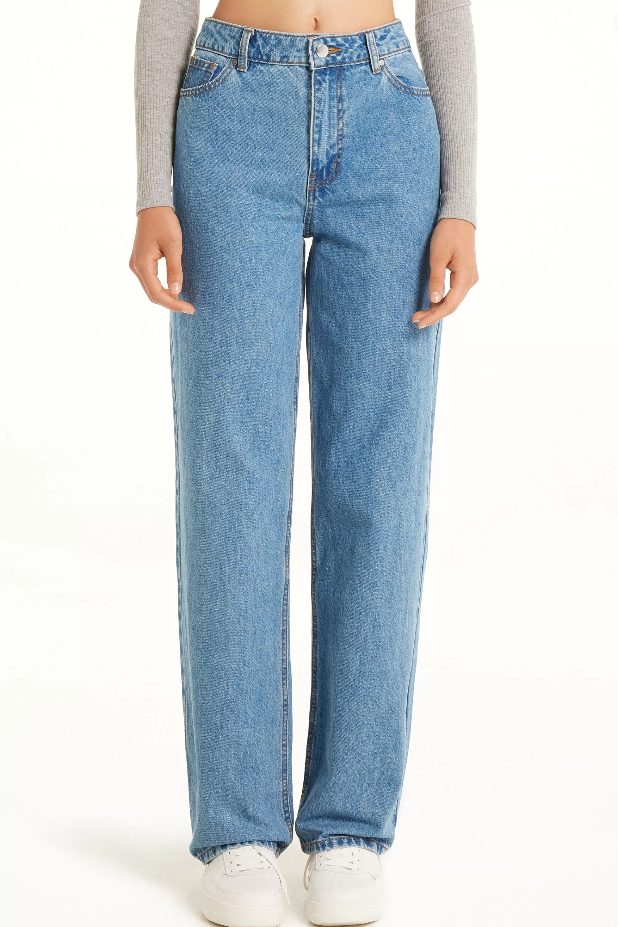 Best Sale Jeans Dritto Con Tasche - Pantaloni - Donna | Jeans | Pantaloni