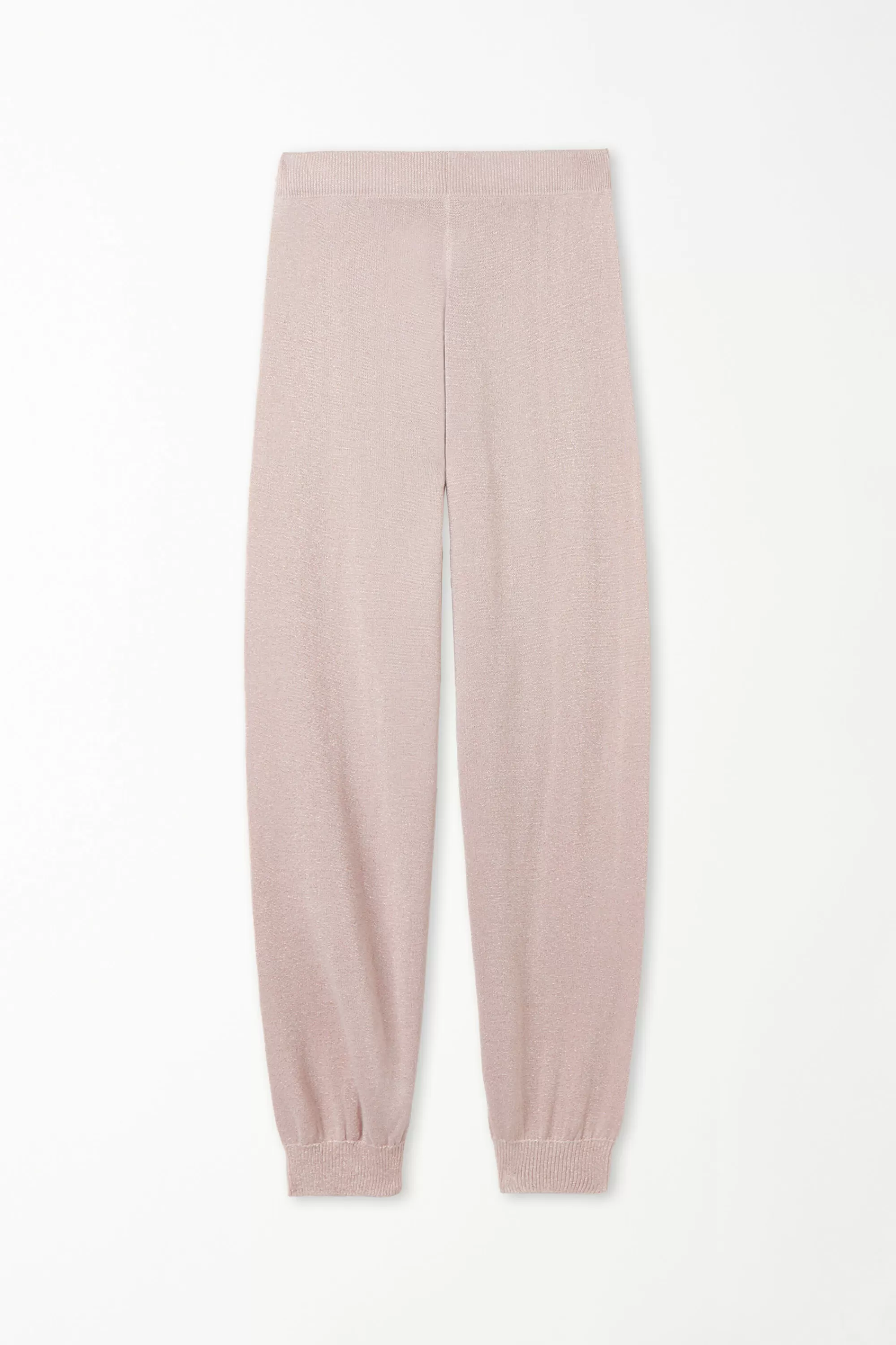 Clearance Jogger A Vita Alta Con Polsino Tessuto Laminato - Tute - Donna | Tute | Pantaloni