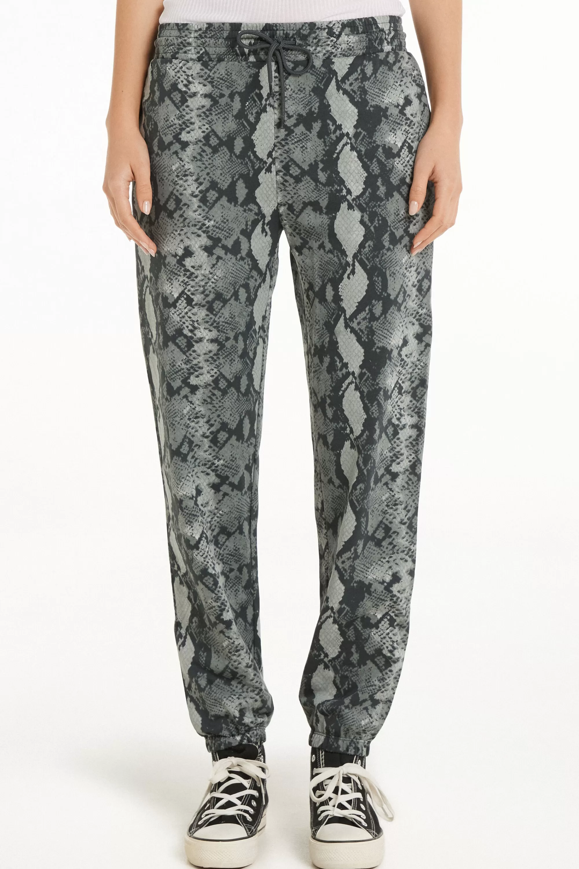 Cheap Jogger Con Tasca A Filetto - Tute - Donna | Tute | Pantaloni