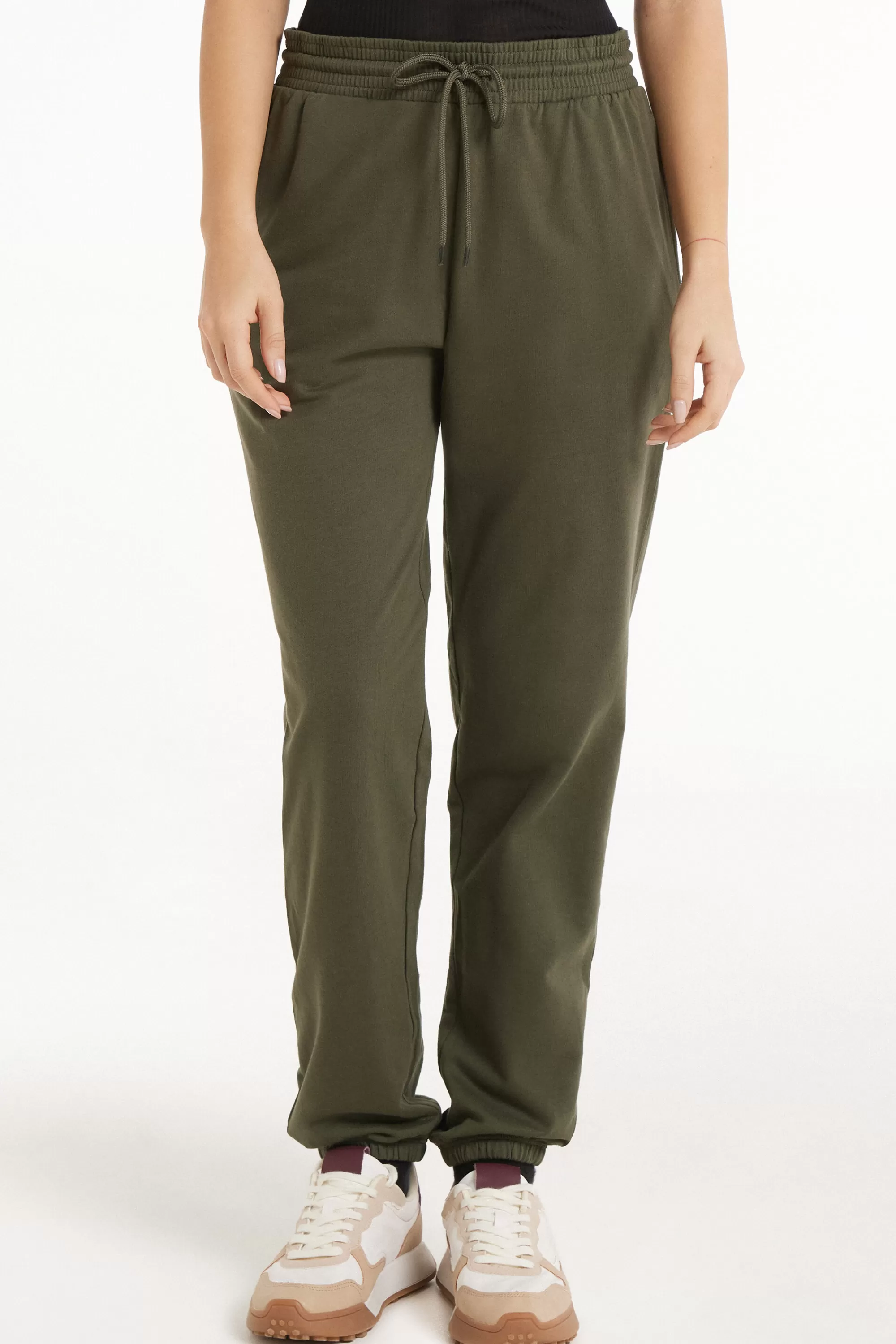 Sale Jogger Con Tasca A Filetto E Coulisse - Tute - Donna | Joggers e Leggings | Tute
