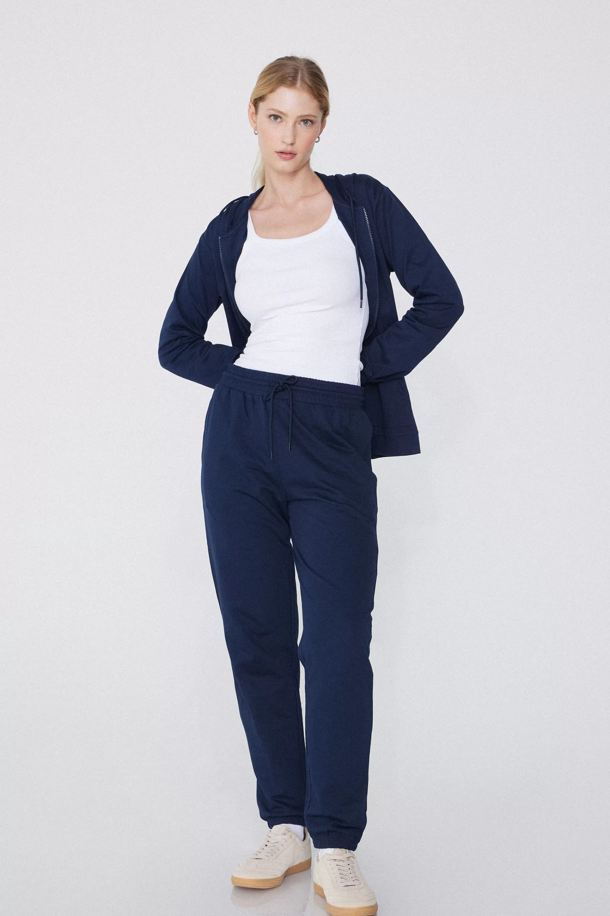 Best Sale Jogger Con Tasca A Filetto E Coulisse - Tute - Donna | Joggers e Leggings | Tute