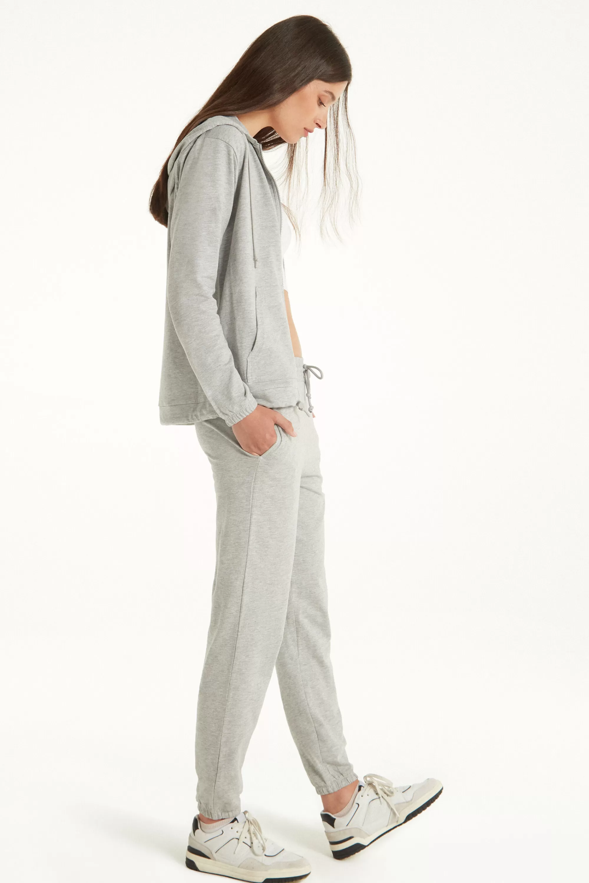Best Sale Jogger Con Tasca A Filetto E Coulisse - Tute - Donna | Joggers e Leggings | Tute