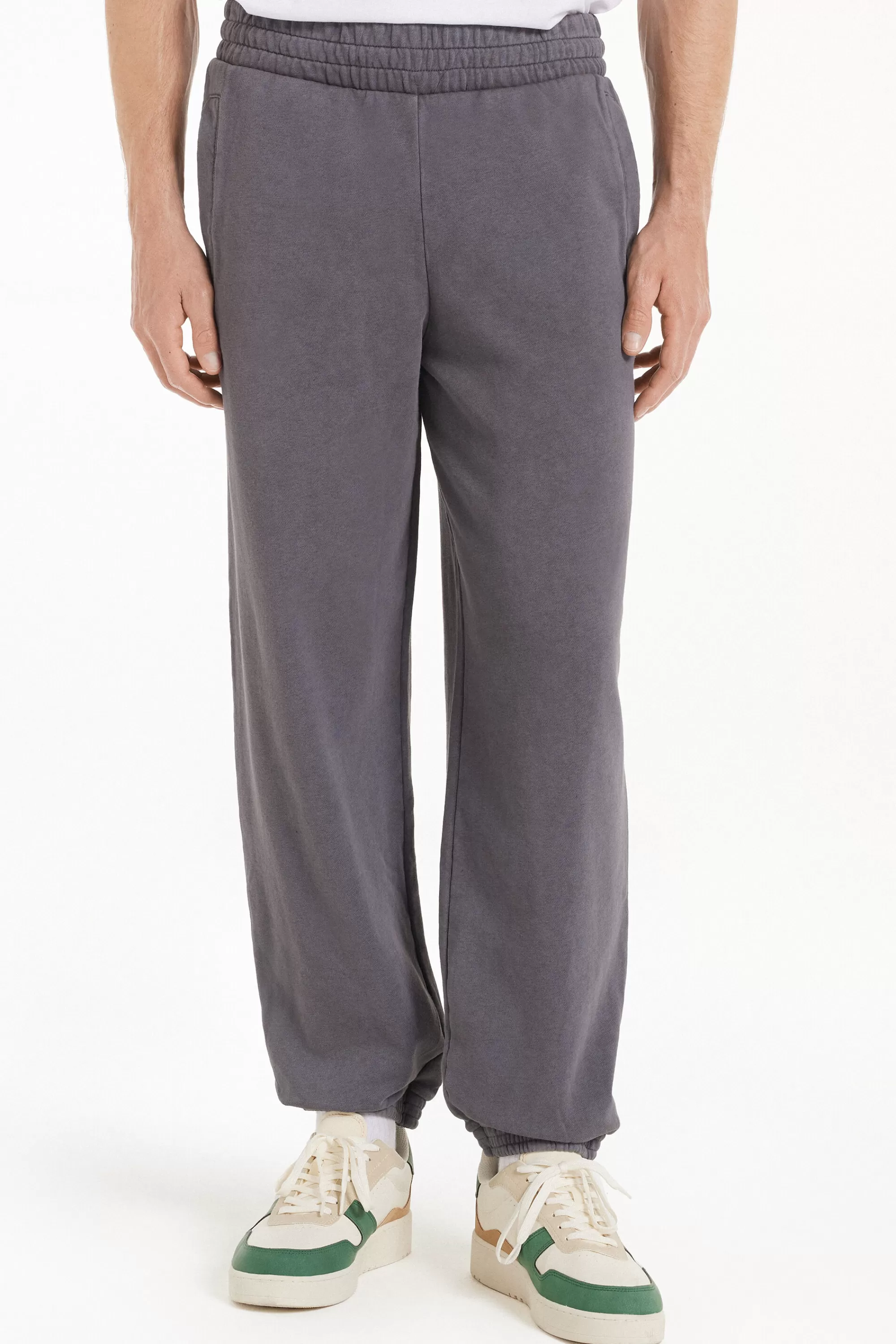 Cheap Jogger Felpa Delavé - Pantaloni Lunghi - Uomo | Pantaloni lunghi