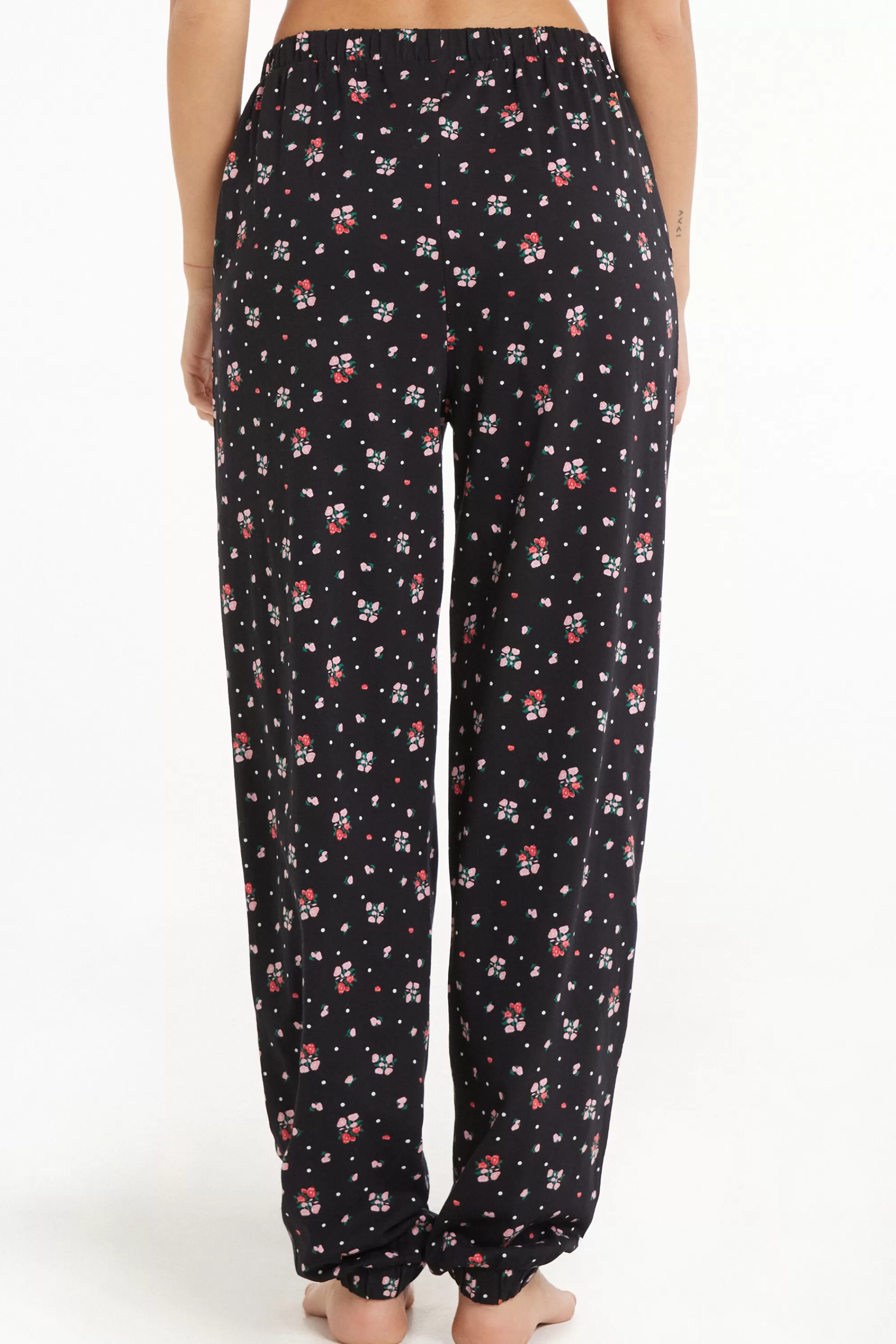 Sale Jogger In Cotone Stampato - Pigiami Combinabili - Donna | Pigiami combinabili