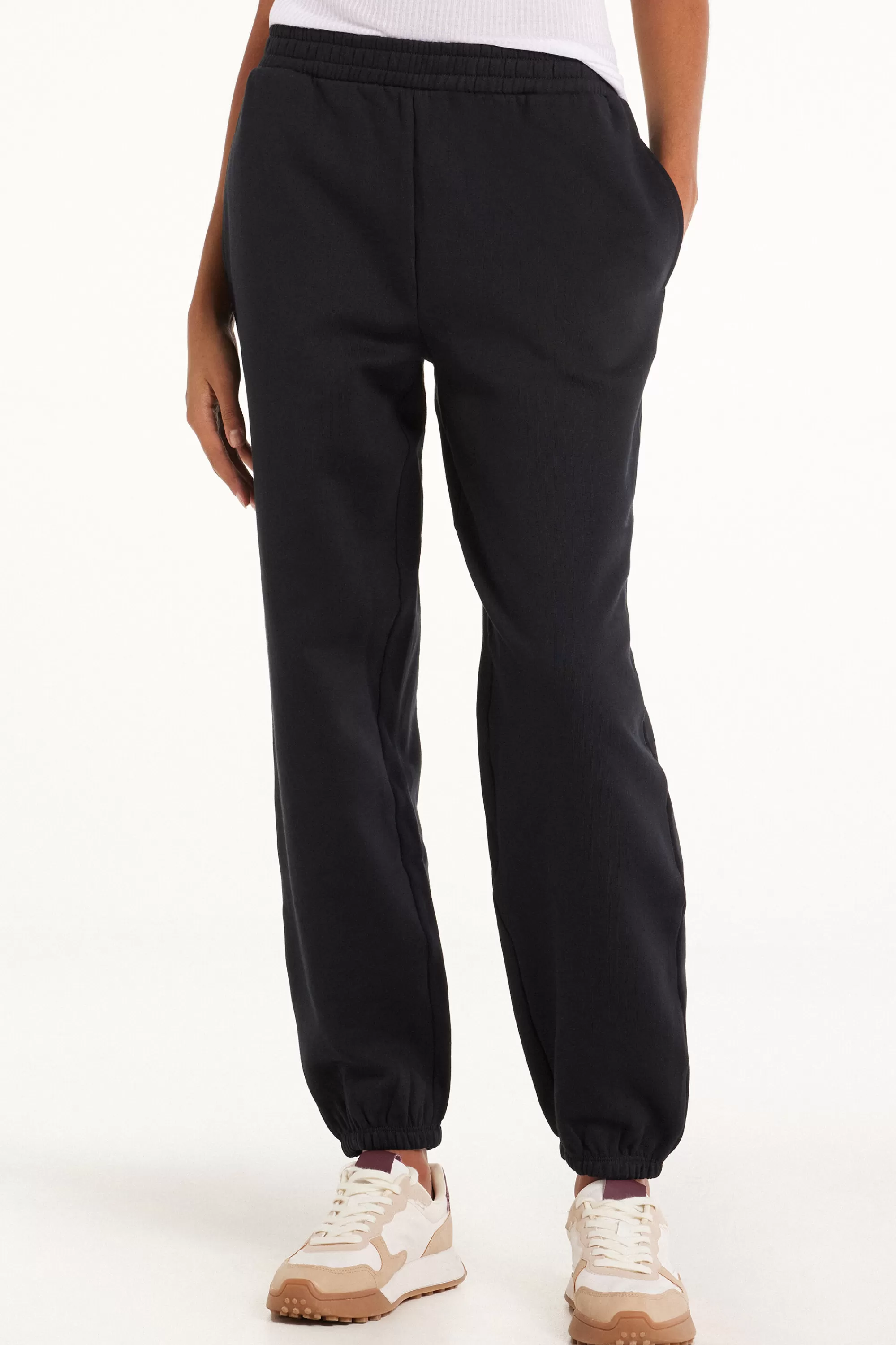 Store Jogger In Felpa Pesante Con Tasche - Tute - Donna | Joggers e Leggings | Tute