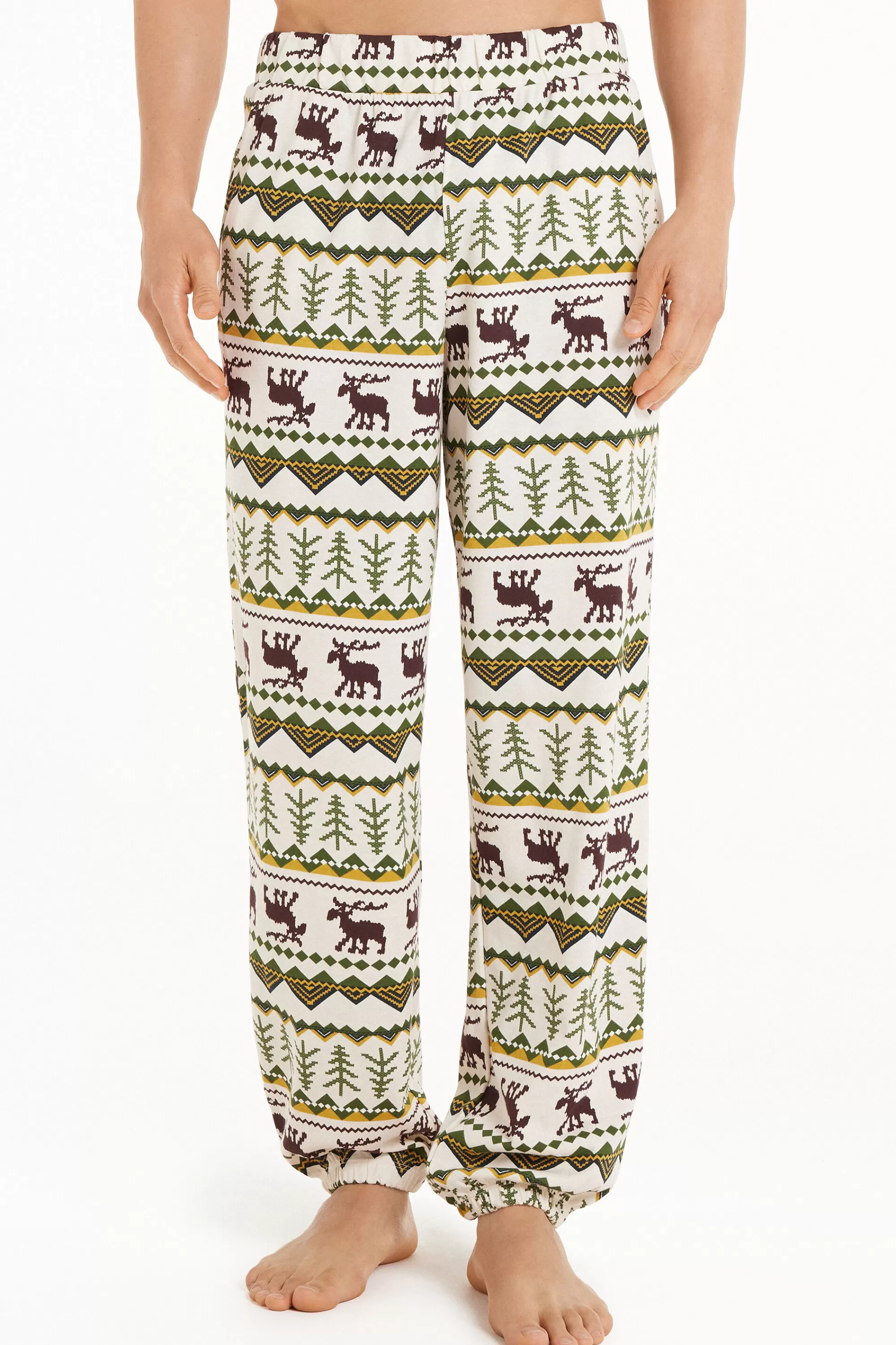 Flash Sale Jogger Uomo In Cotone - Pigiami Lunghi - Uomo | Pantaloni lunghi | Pigiami lunghi