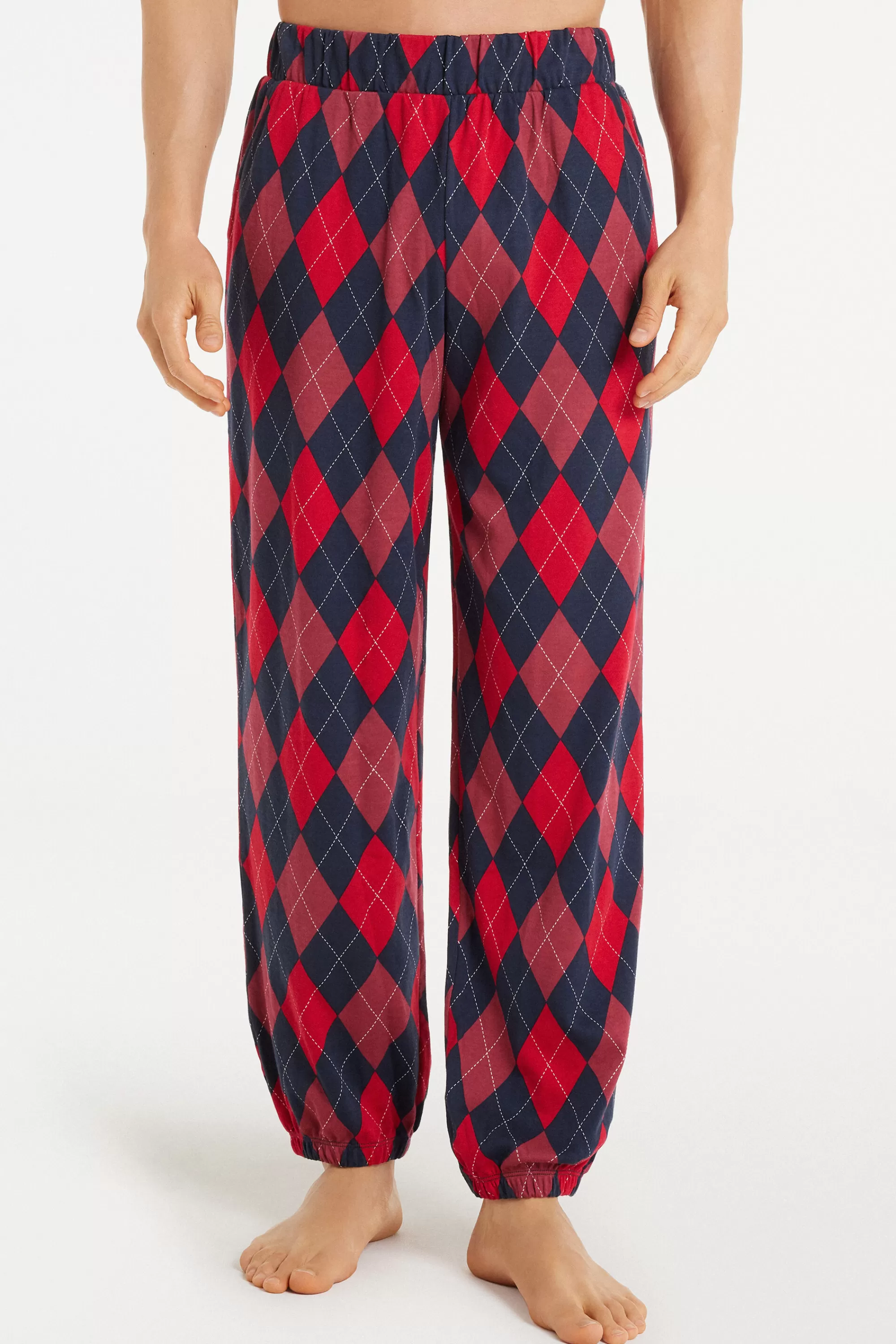 Discount Jogger Uomo In Cotone - Pigiami Lunghi - Uomo | Pantaloni lunghi | Pigiami lunghi