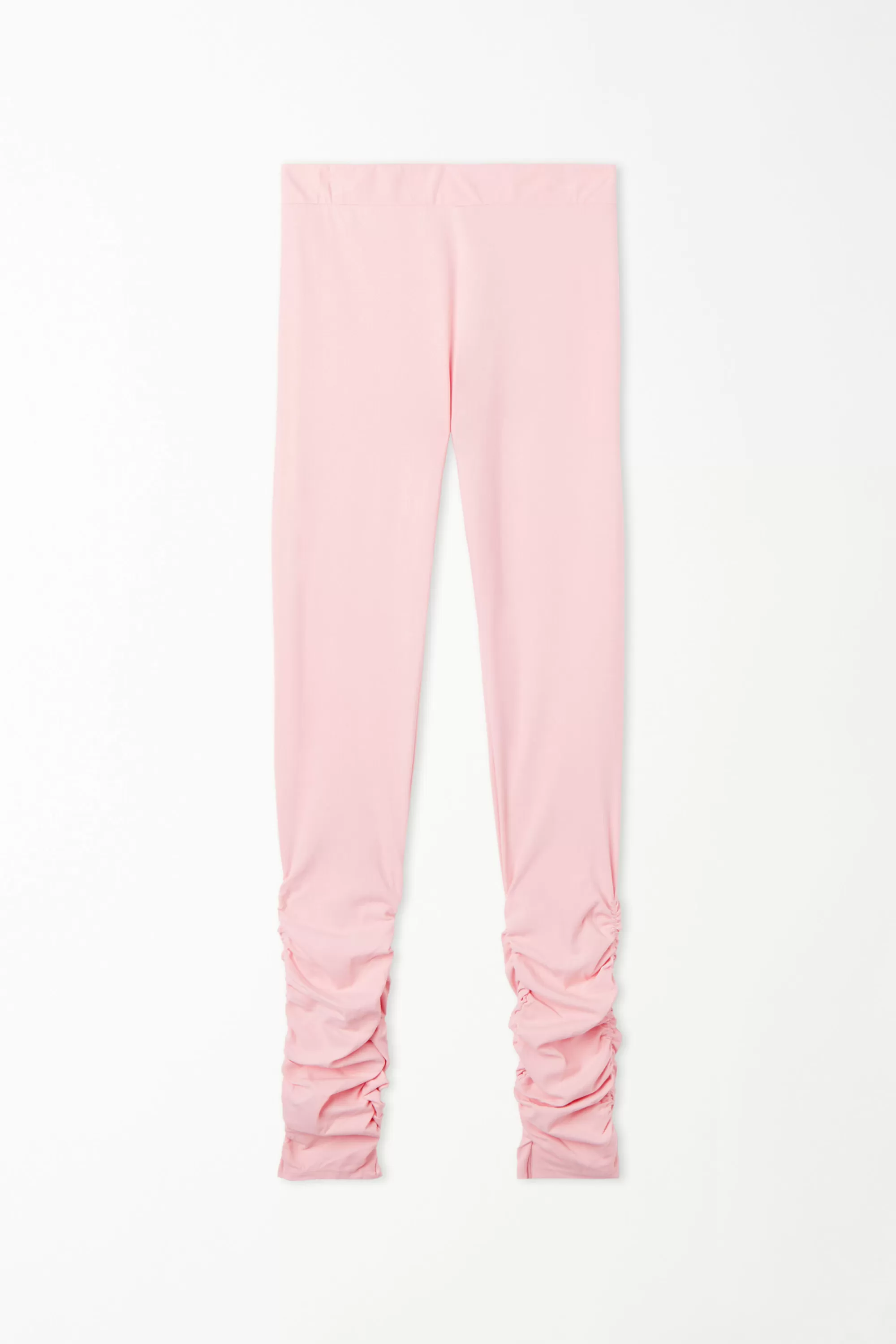 Cheap Leggings A Vita Alta Con Arriccio Microfibra Morbida - Pantaloni - Donna | Joggers e Leggings | Collezione Fitness