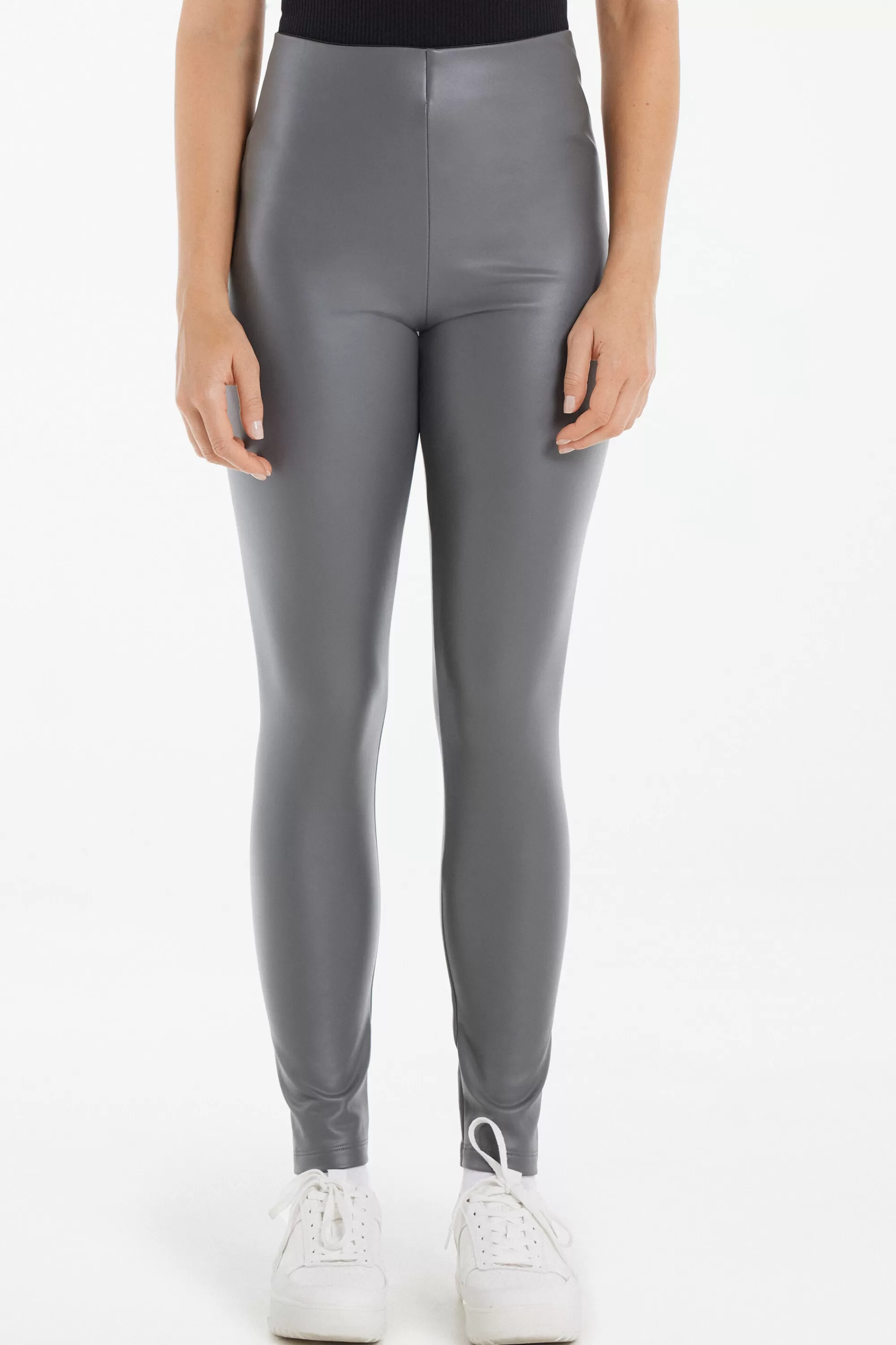 Online Leggings Termici Effetto Spalmato - Leggings - Donna | Pantaloni termici | Leggings