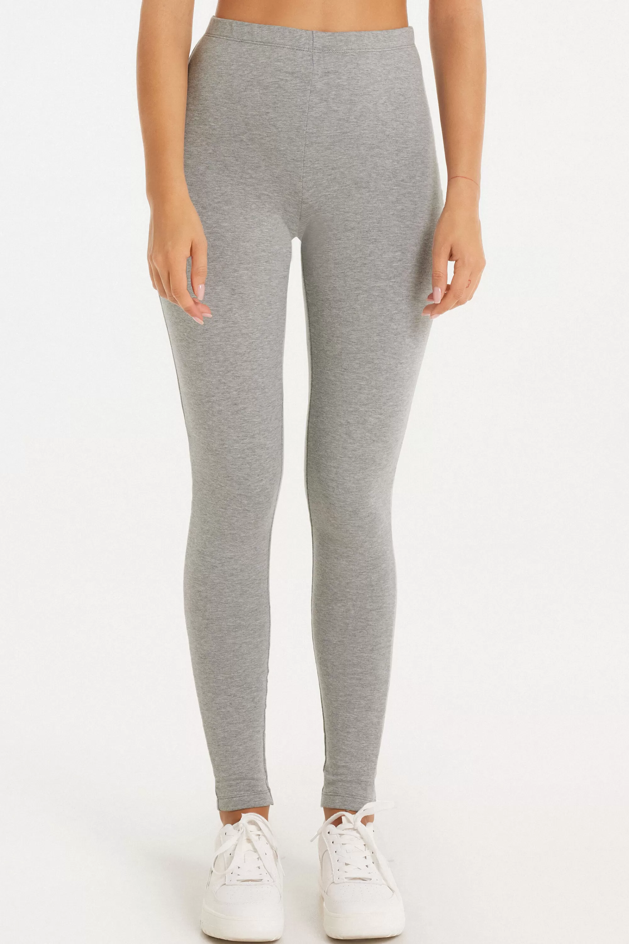 Hot Leggings Termici In Cotone - Leggings - Donna | Joggers e Leggings | Pantaloni termici