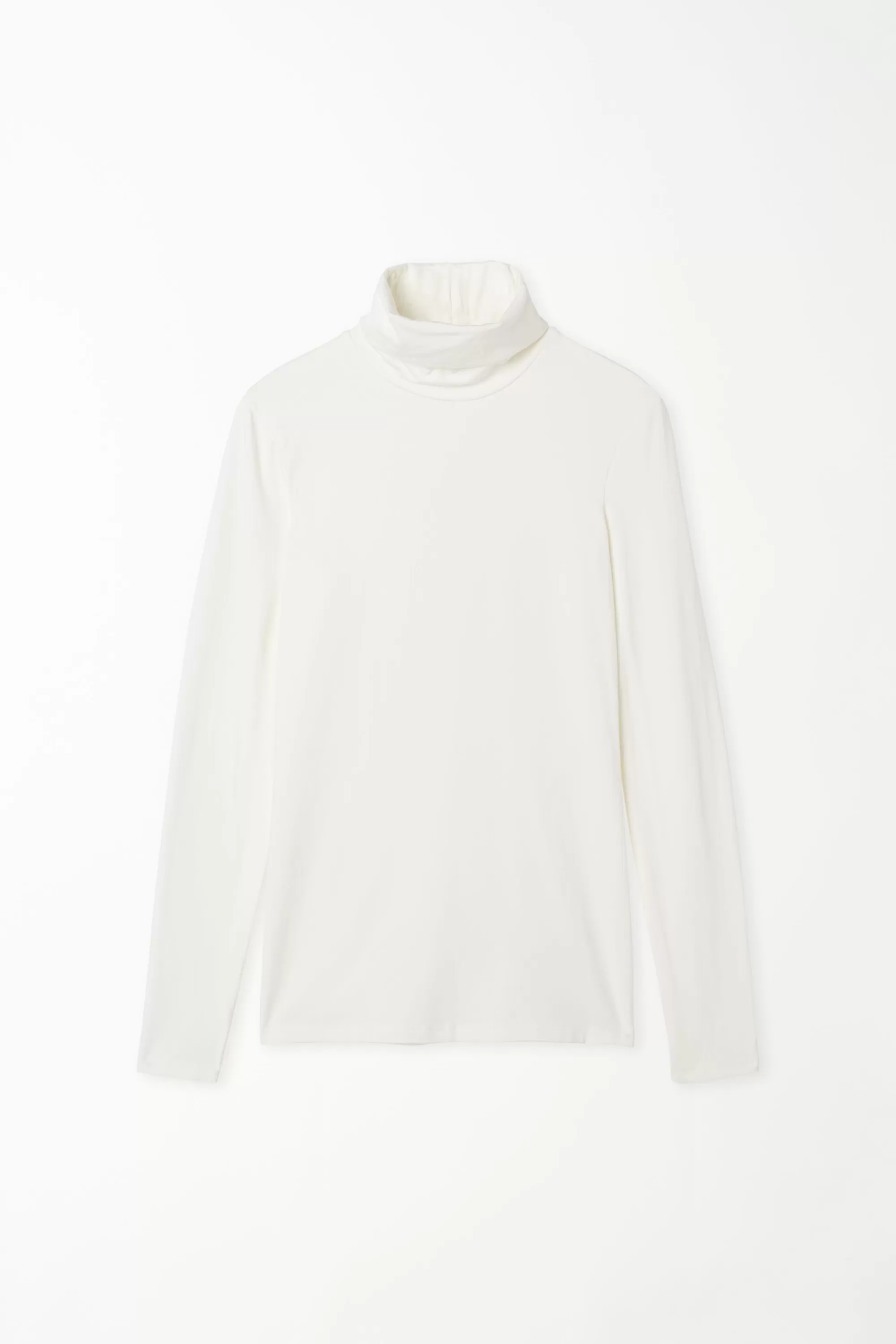 Clearance Maglia Collo Alto Cotone E Modal Termico - Maglie Maniche Lunghe - Donna | Maglie termiche | Maglie maniche lunghe