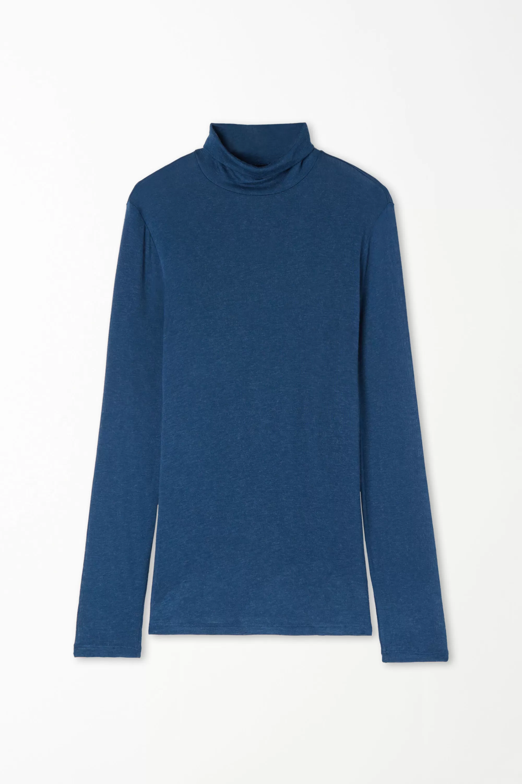 Shop Maglia Collo Alto In Viscosa E Lana Merino - Cardigan E Maglioni - Donna | Maglie termiche | Cardigan e Maglioni
