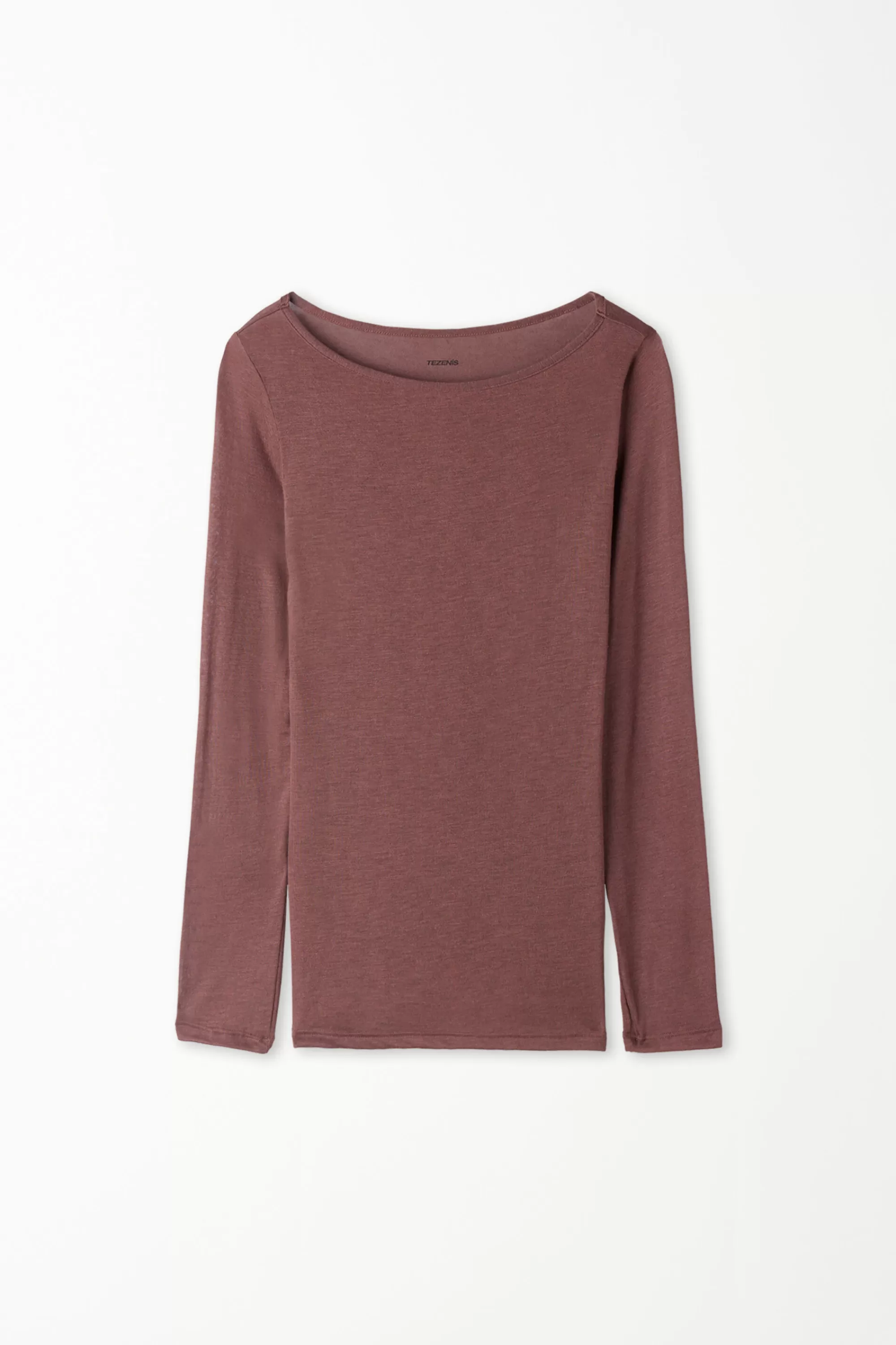 Best Maglia Con Scollo A Barchetta In Viscosa E Lana Merino - Cardigan E Maglioni - Donna | Maglie termiche | Cardigan e Maglioni