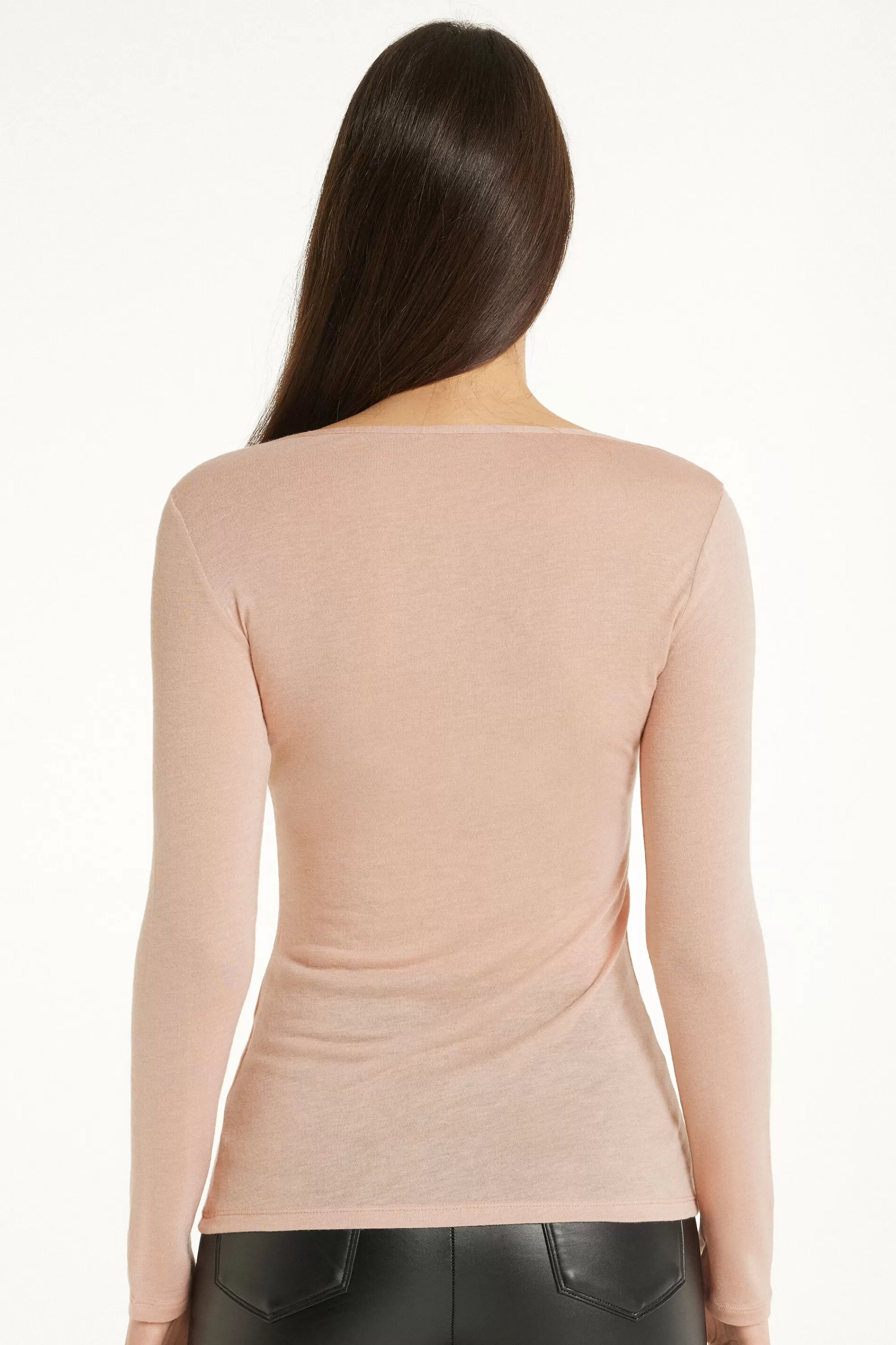 Best Sale Maglia Con Scollo A Barchetta In Viscosa E Lana Merino - Cardigan E Maglioni - Donna | Maglie termiche | Cardigan e Maglioni